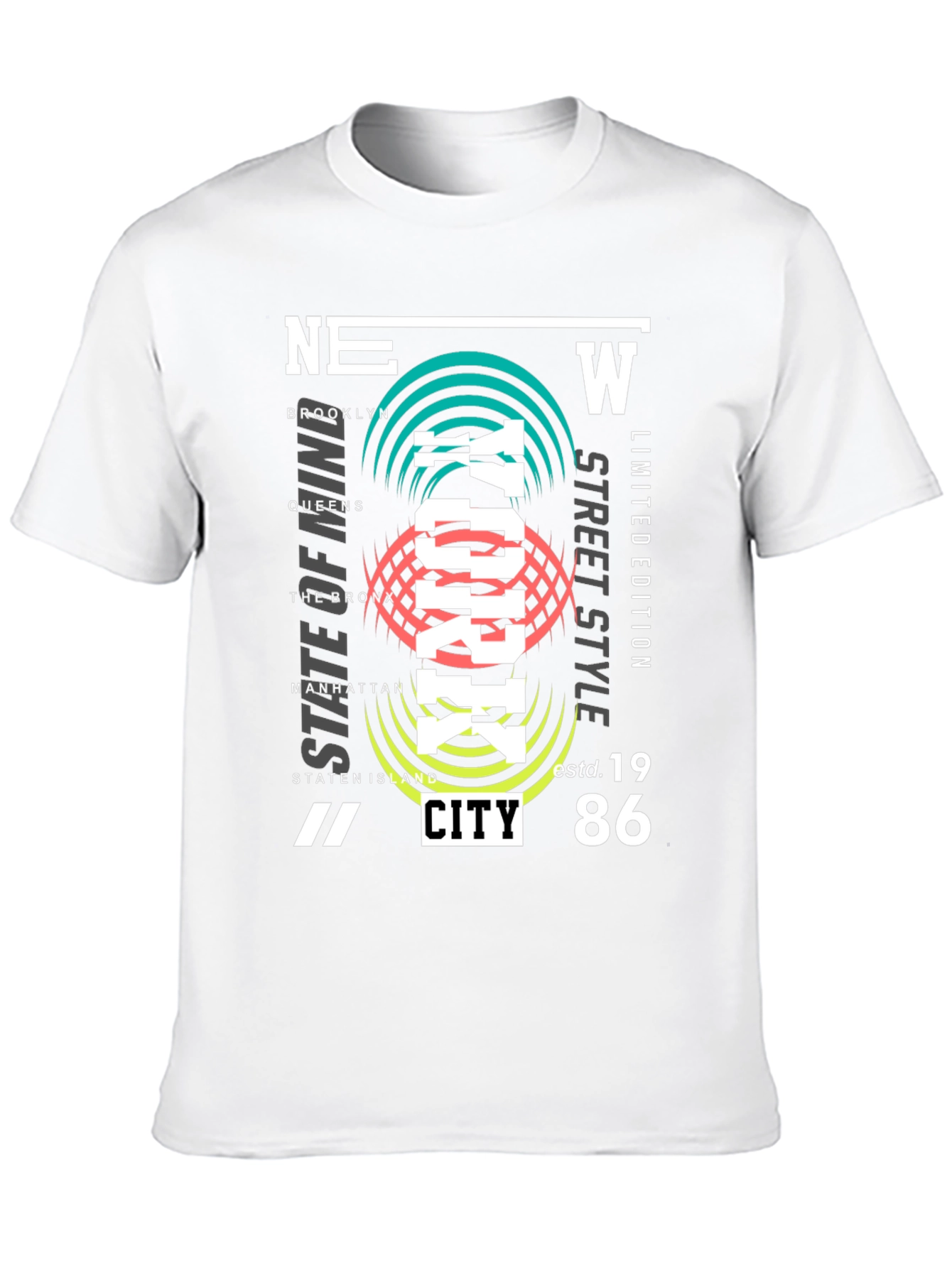 New York City Graphic Tee - Street Style