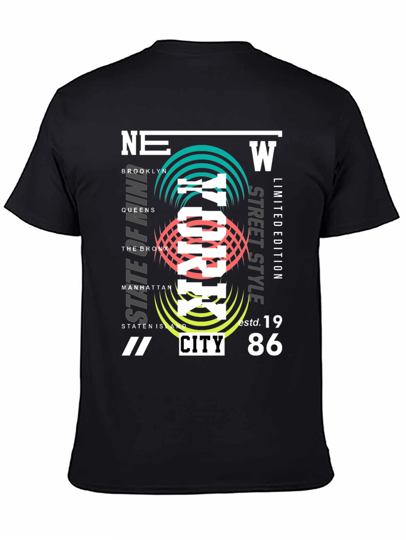 New York City Graphic Tee - Street Style