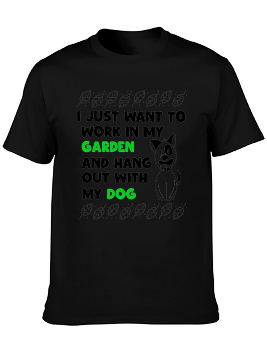 Gardening and Dog Lover T-Shirt
