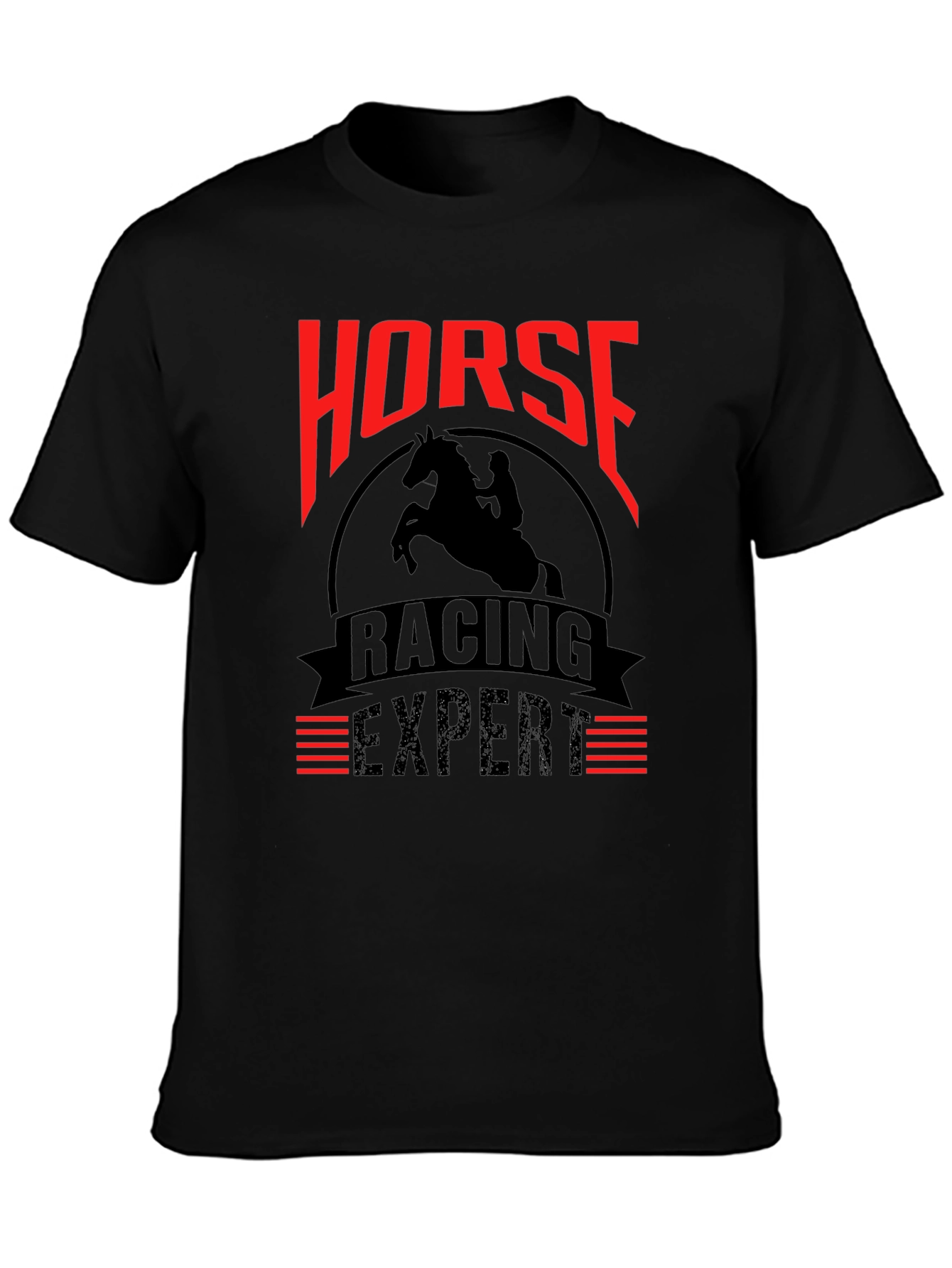 Horse Racing Expert Graphic T-Shirt