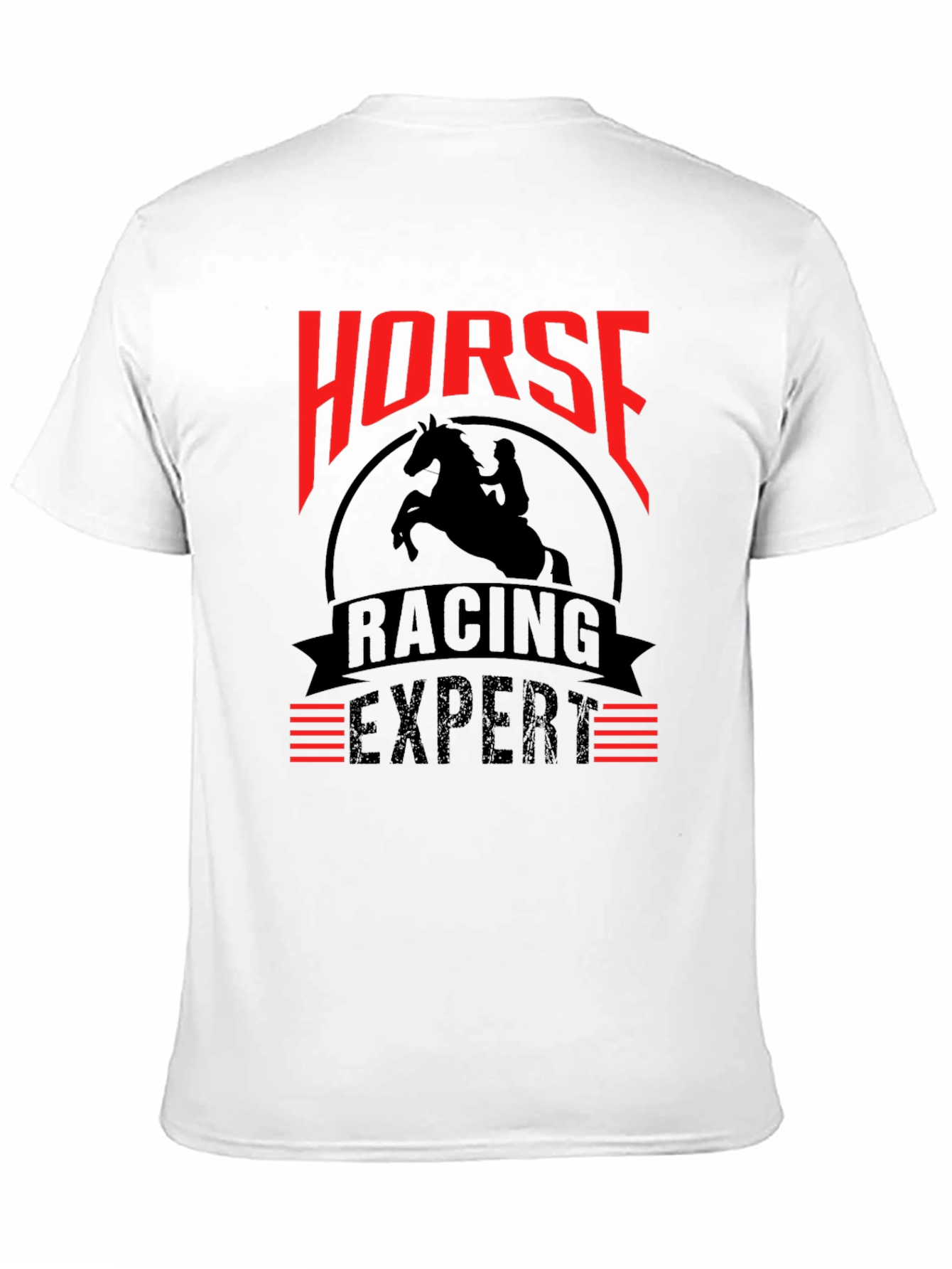 Horse Racing Expert Graphic T-Shirt