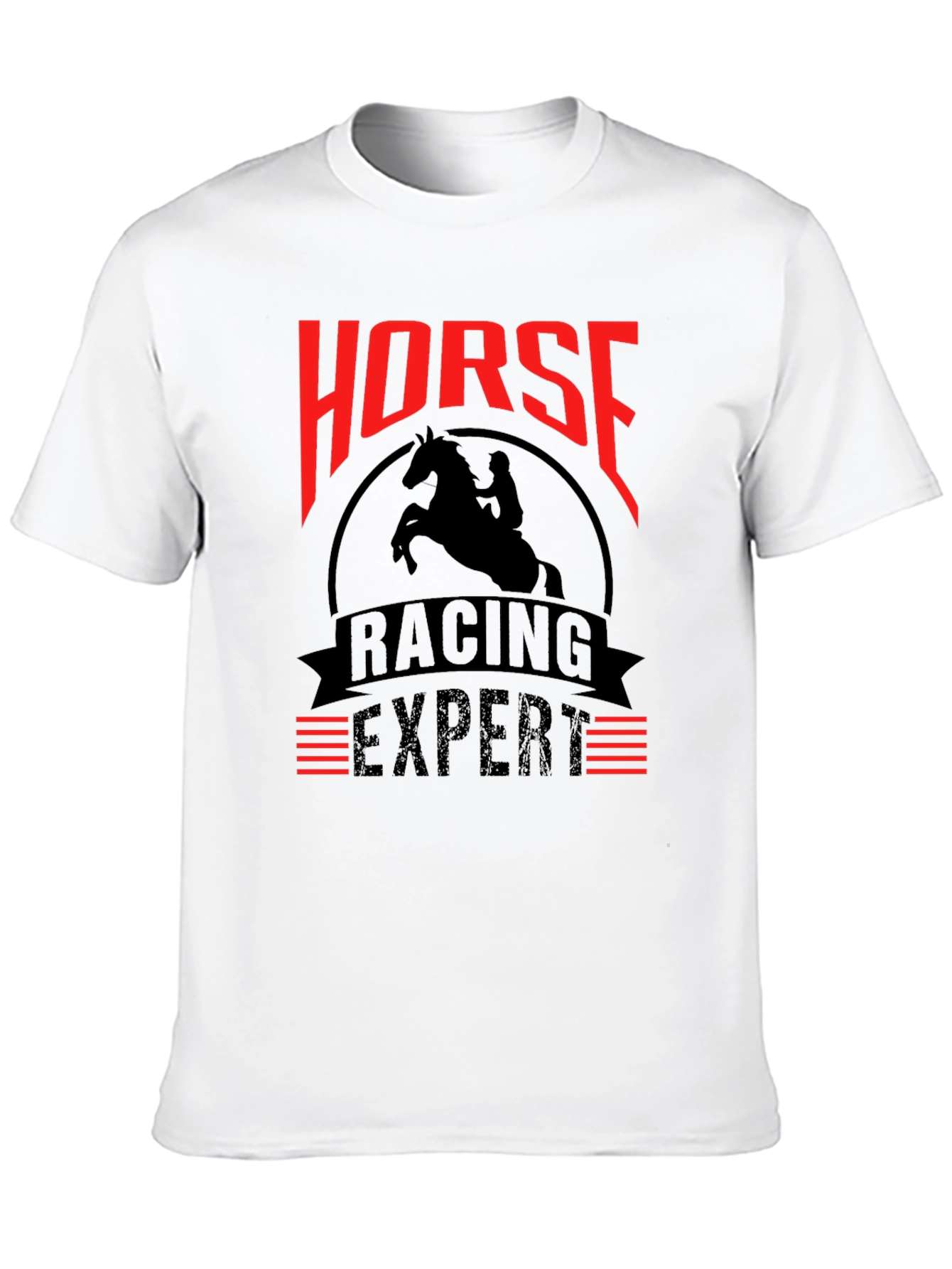 Horse Racing Expert Graphic T-Shirt