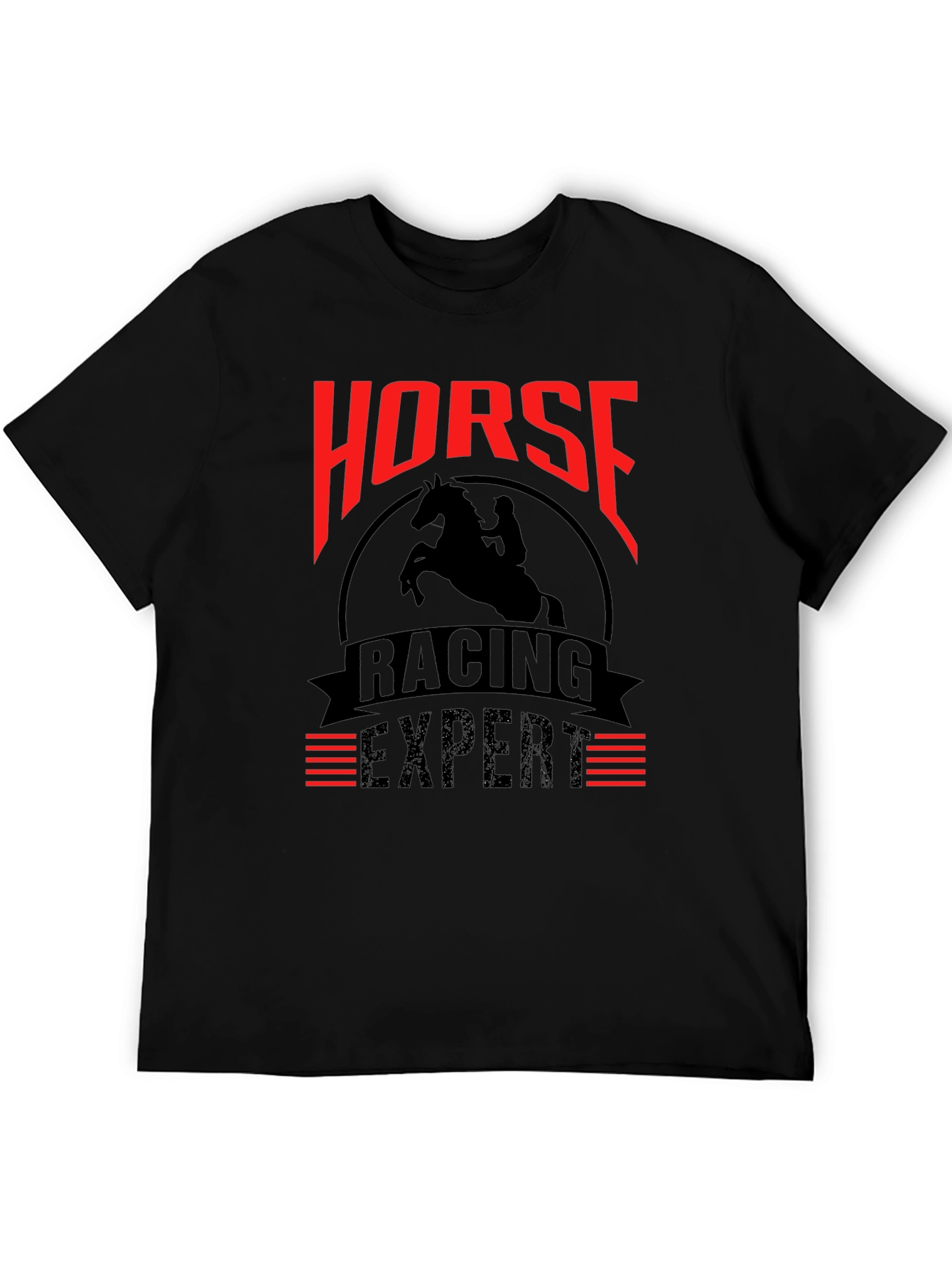 Horse Racing Expert Graphic T-Shirt