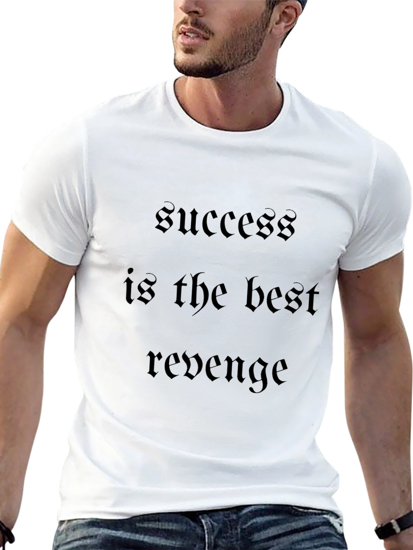 Success is Best Revenge Black T-Shirt
