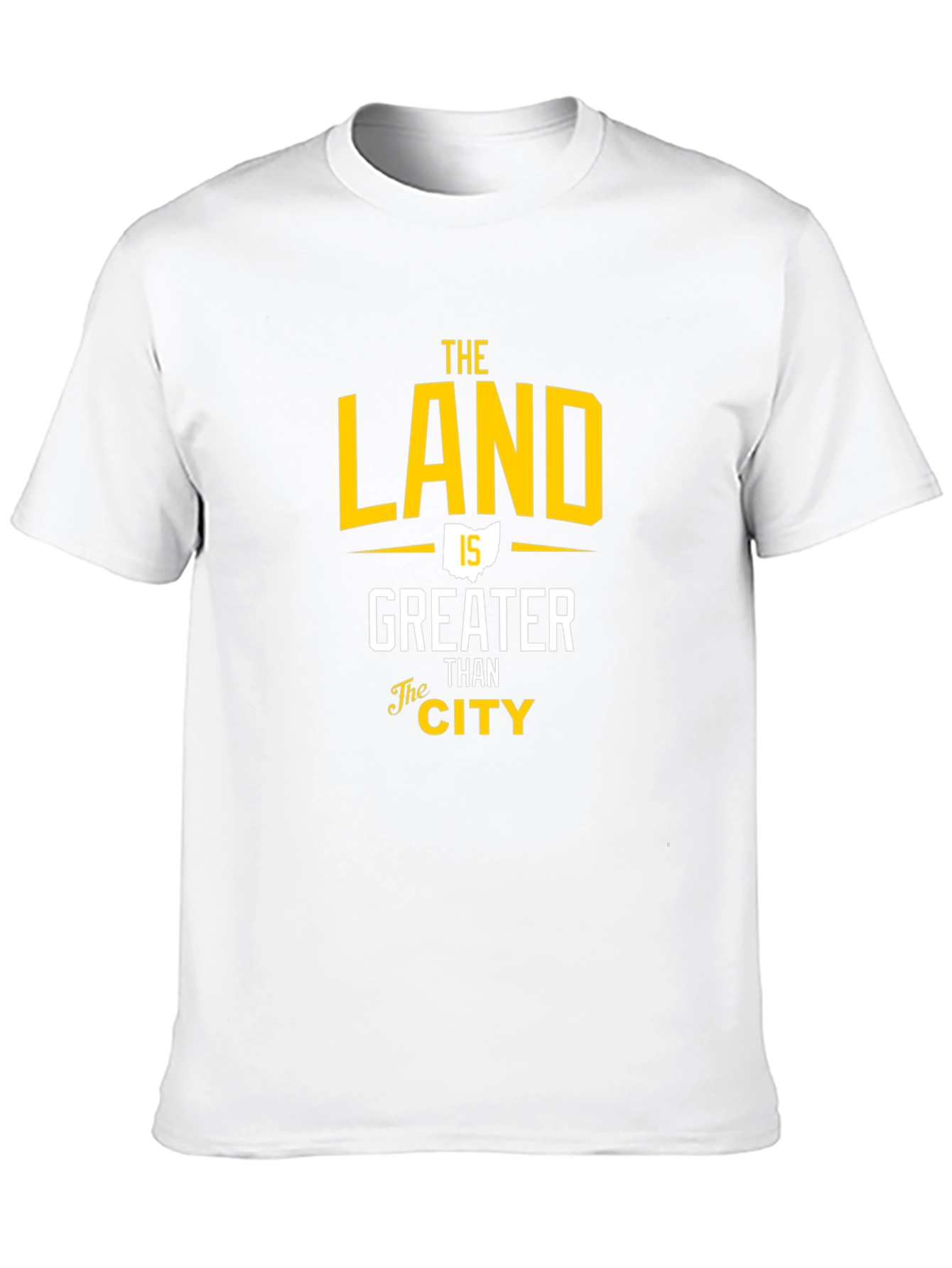 The Land is Greater Than The City Graphic Tee