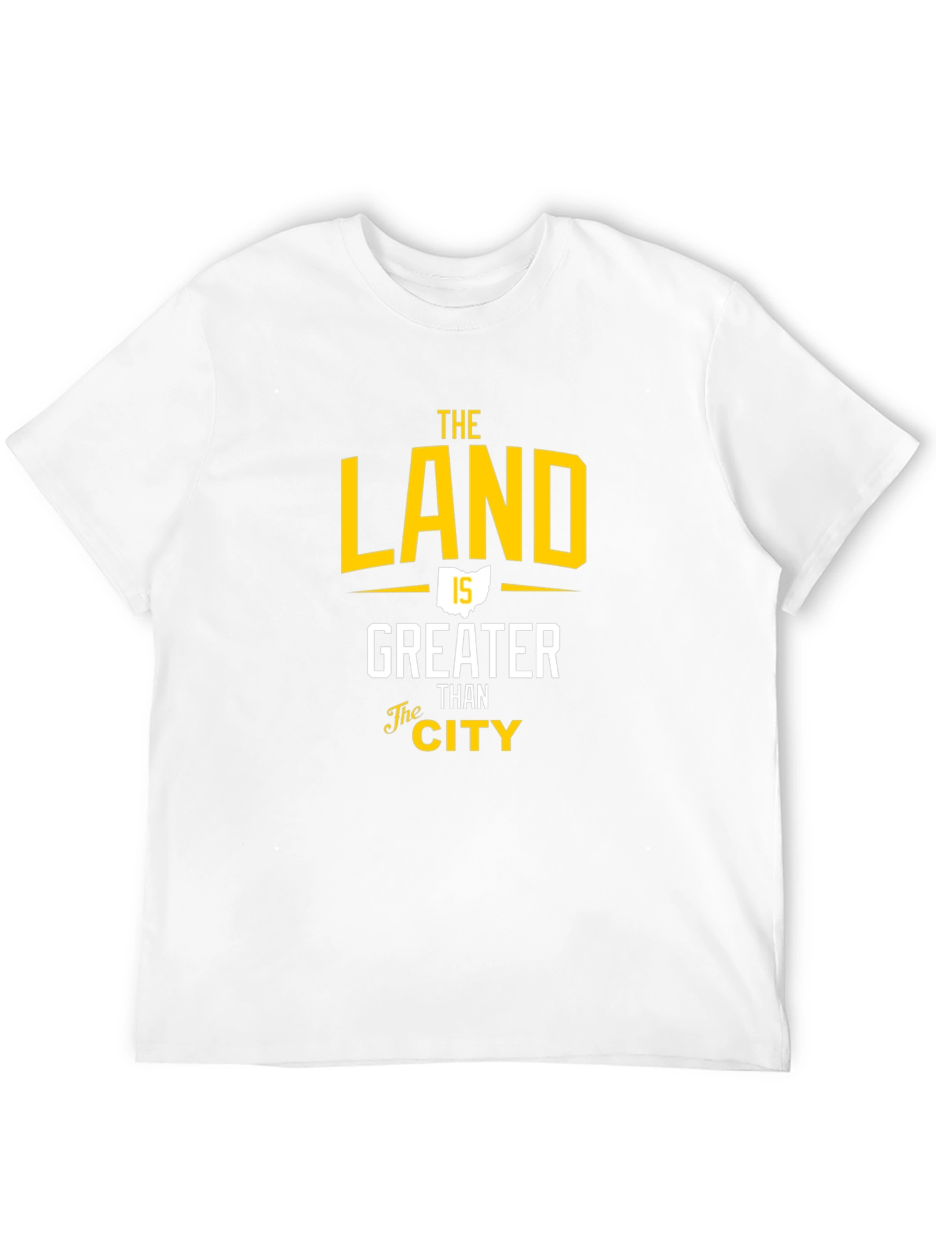 The Land is Greater Than The City Graphic Tee