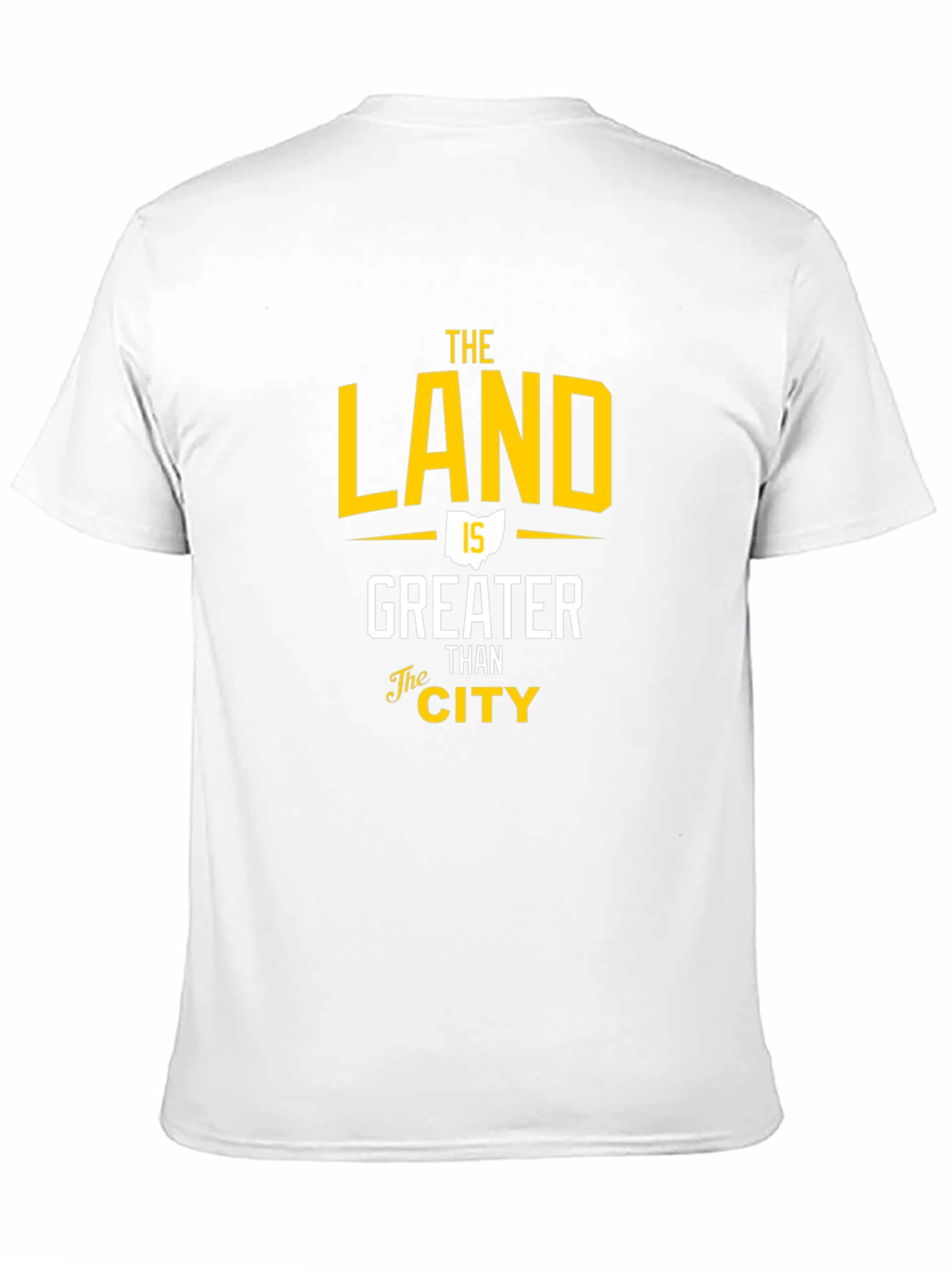 The Land is Greater Than The City Graphic Tee