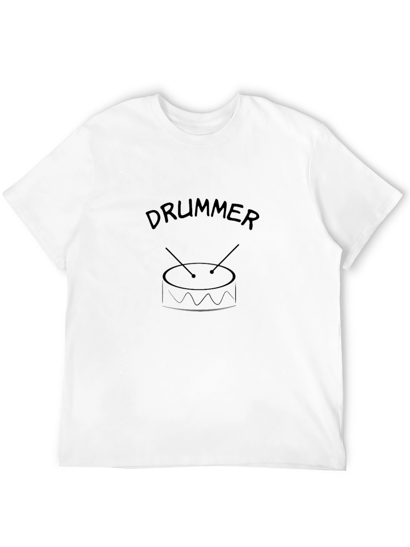 Drummer Graphic T-Shirt - Music Lover Tee