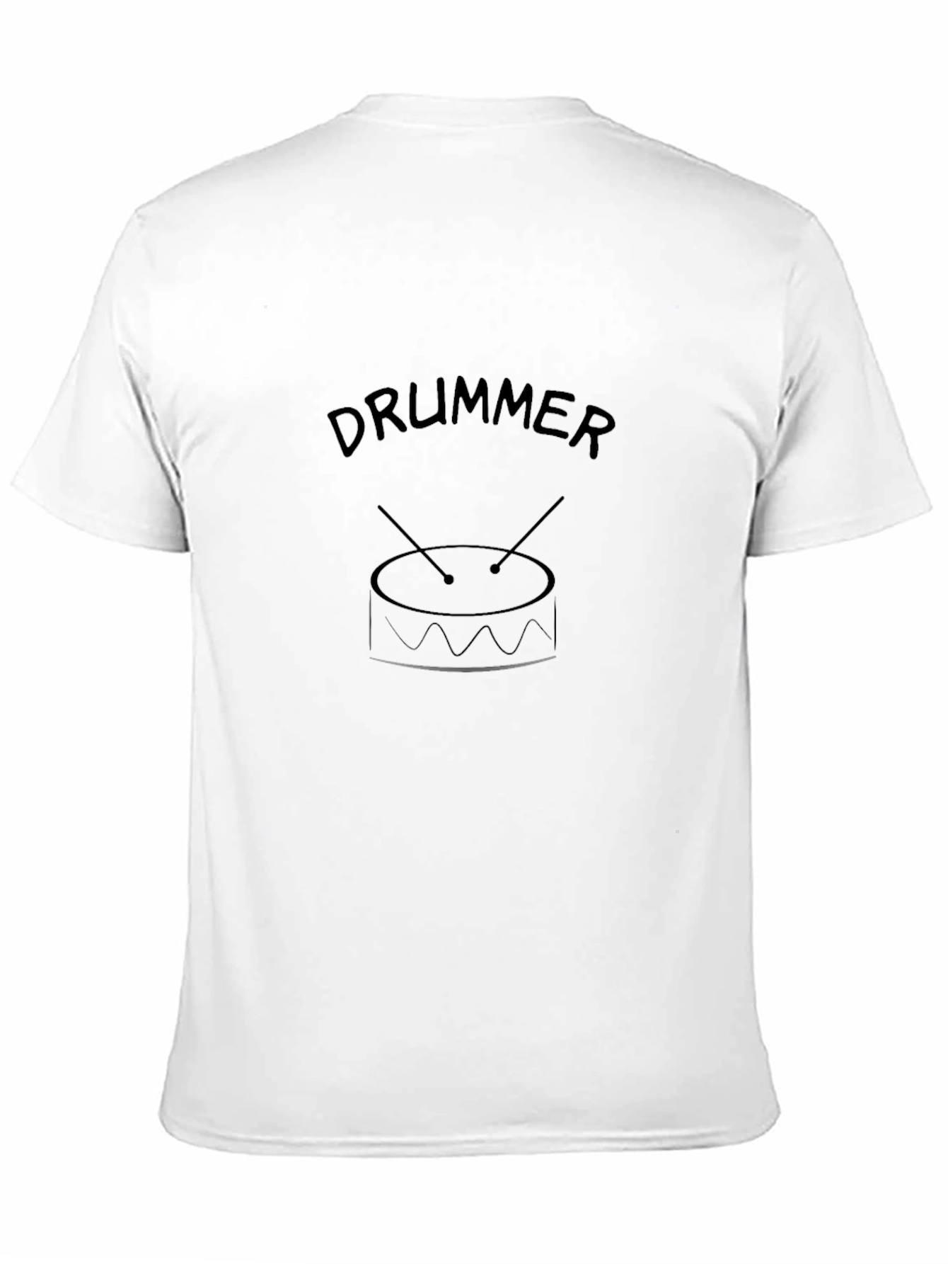 Drummer Graphic T-Shirt - Music Lover Tee