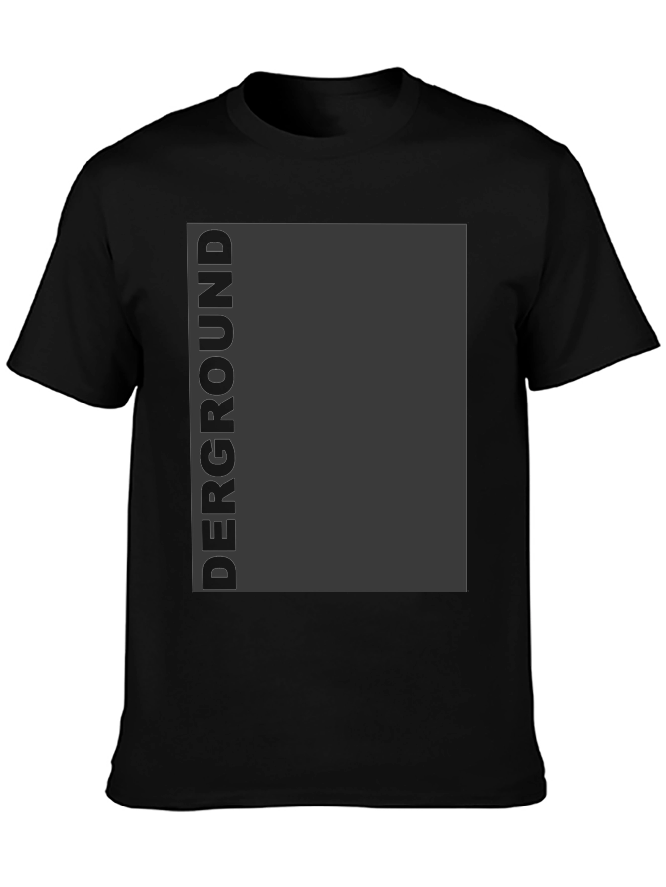 Underground Graphic Tee - Black