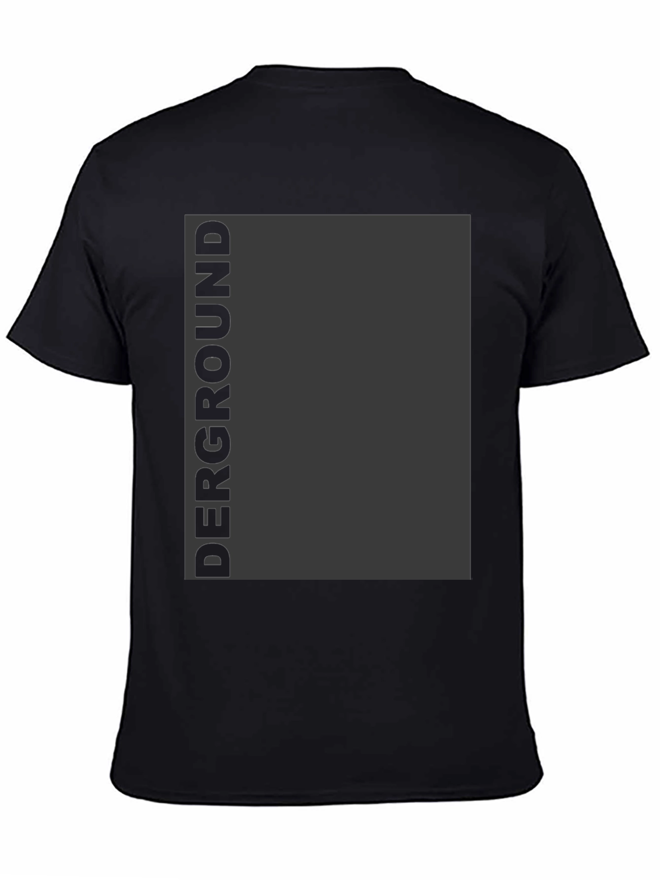 Underground Graphic Tee - Black