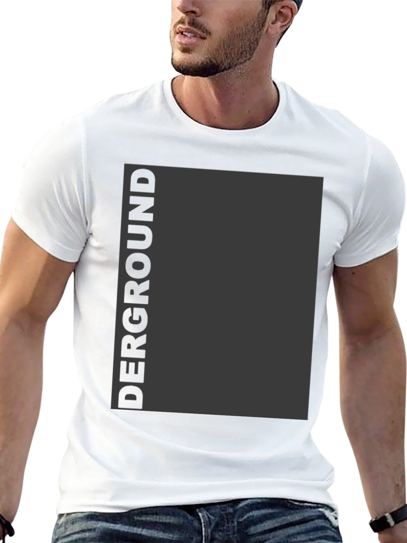 Underground Graphic Tee - Black