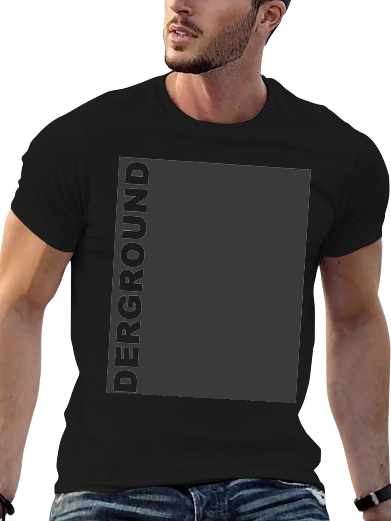 Underground Graphic Tee - Black