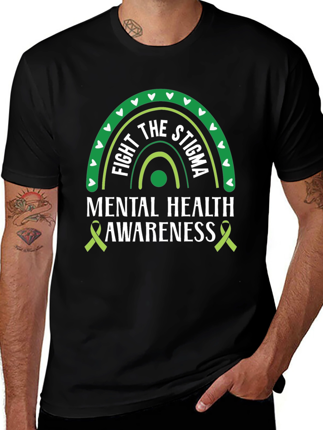Mental Health Awareness T-Shirt - Fight The Stigma Tee