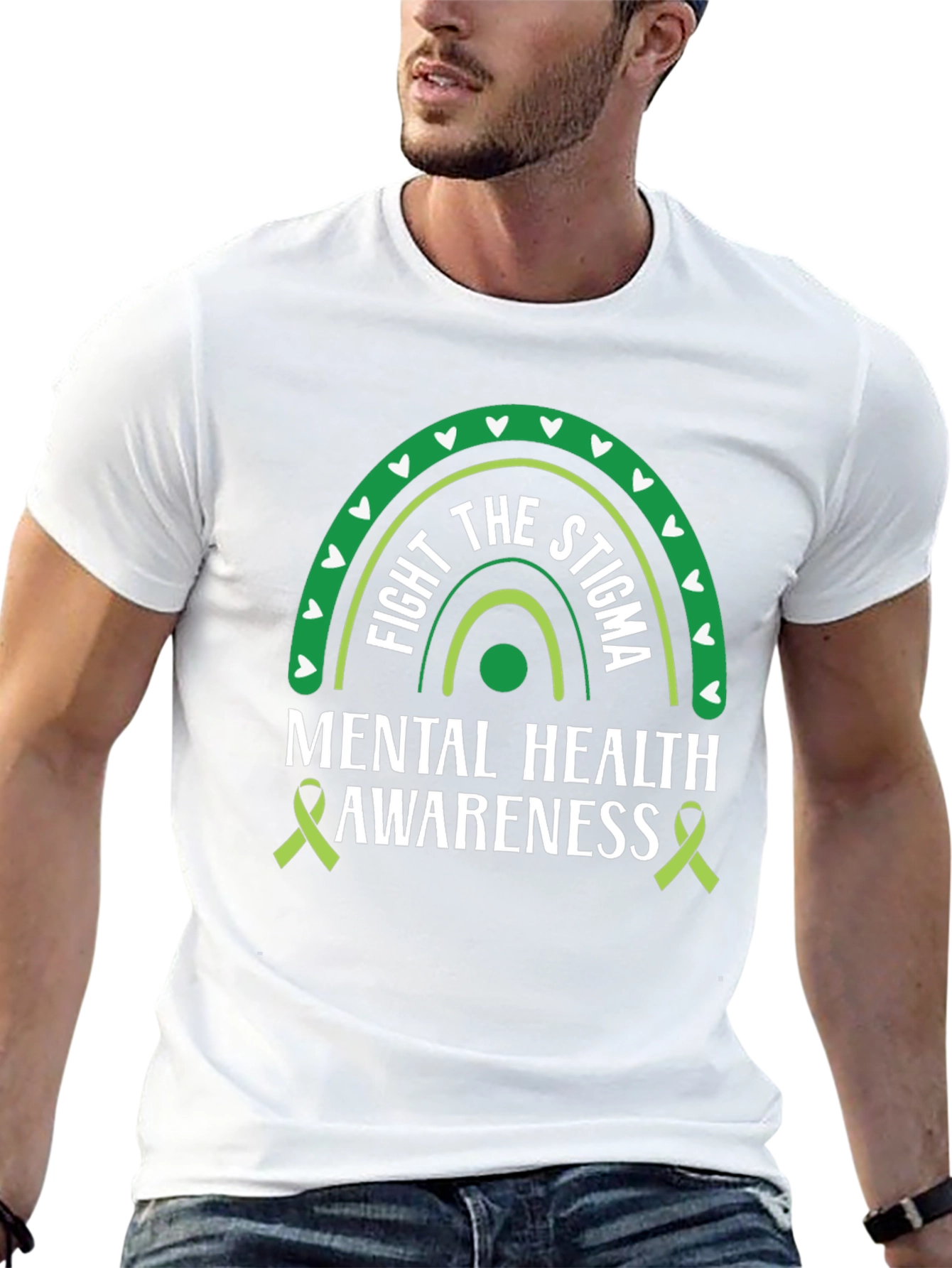 Mental Health Awareness T-Shirt - Fight The Stigma Tee