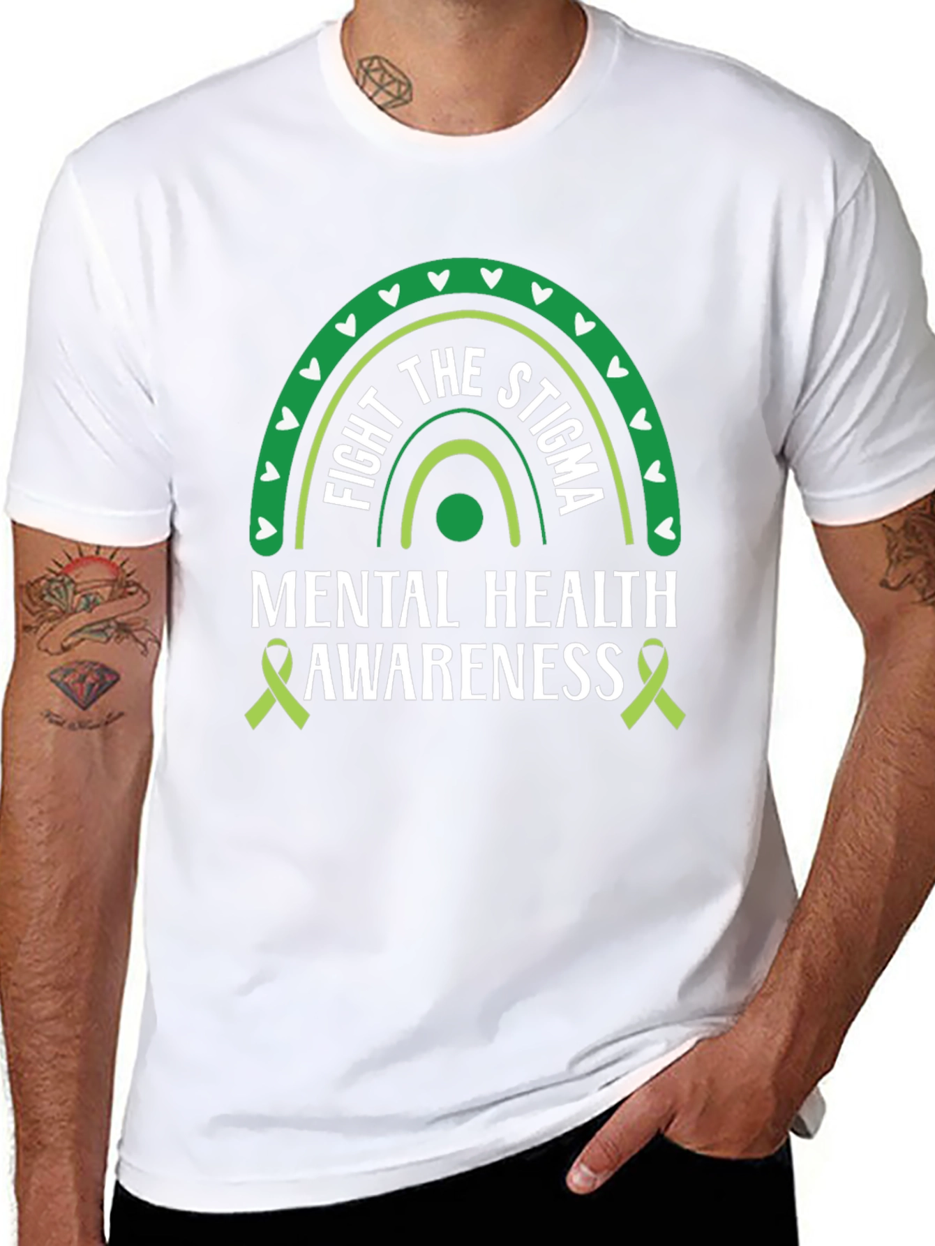 Mental Health Awareness T-Shirt - Fight The Stigma Tee