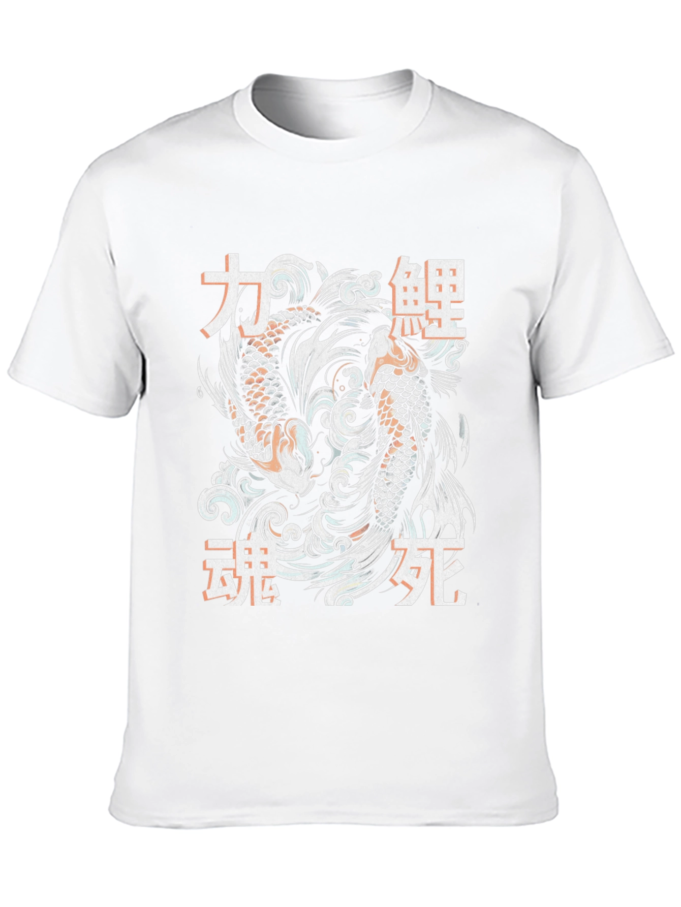 Koi Fish Graphic Tee - Japanese Style