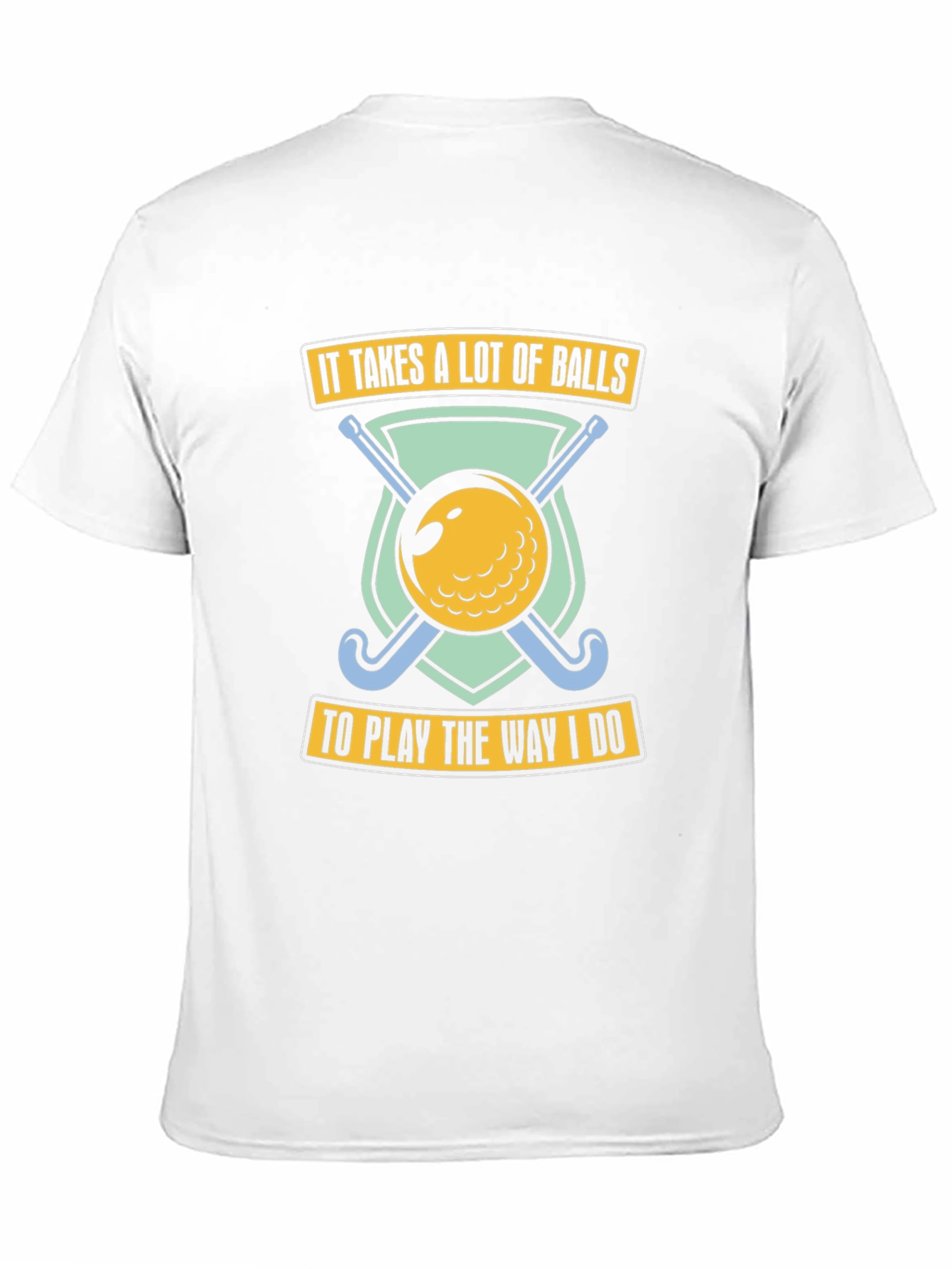 Golf Balls Humor Graphic T-Shirt