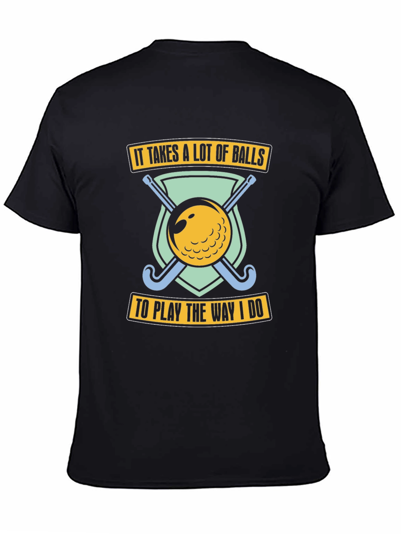 Golf Balls Humor Graphic T-Shirt
