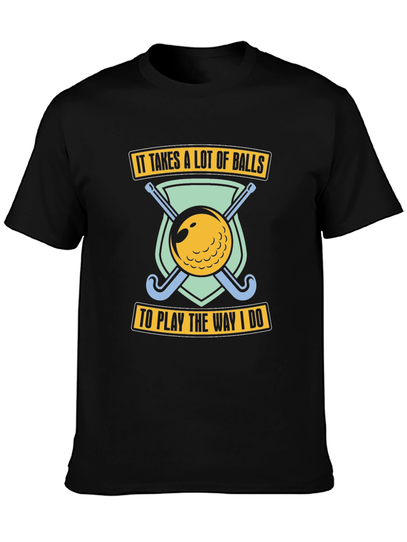 Golf Balls Humor Graphic T-Shirt