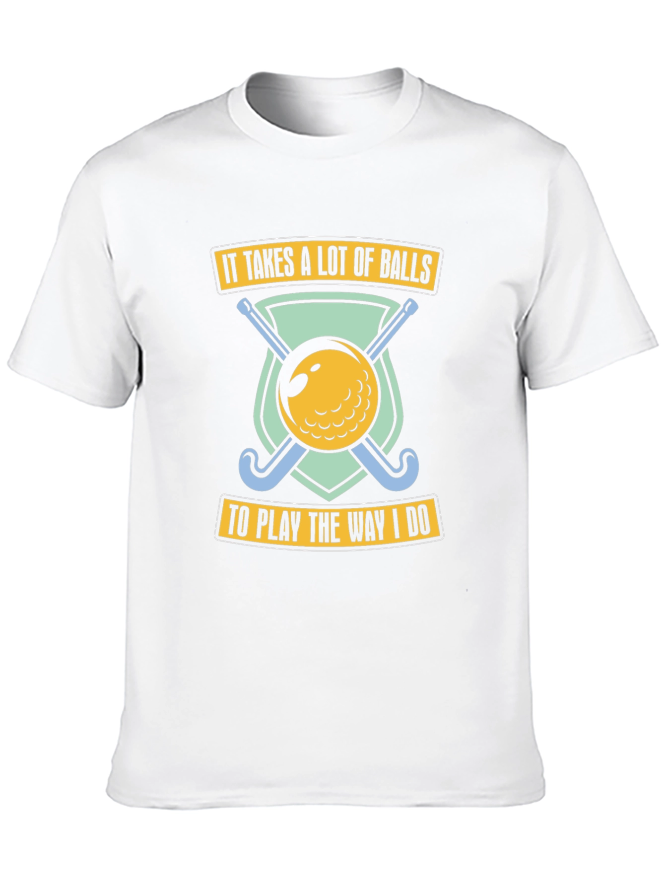 Golf Balls Humor Graphic T-Shirt