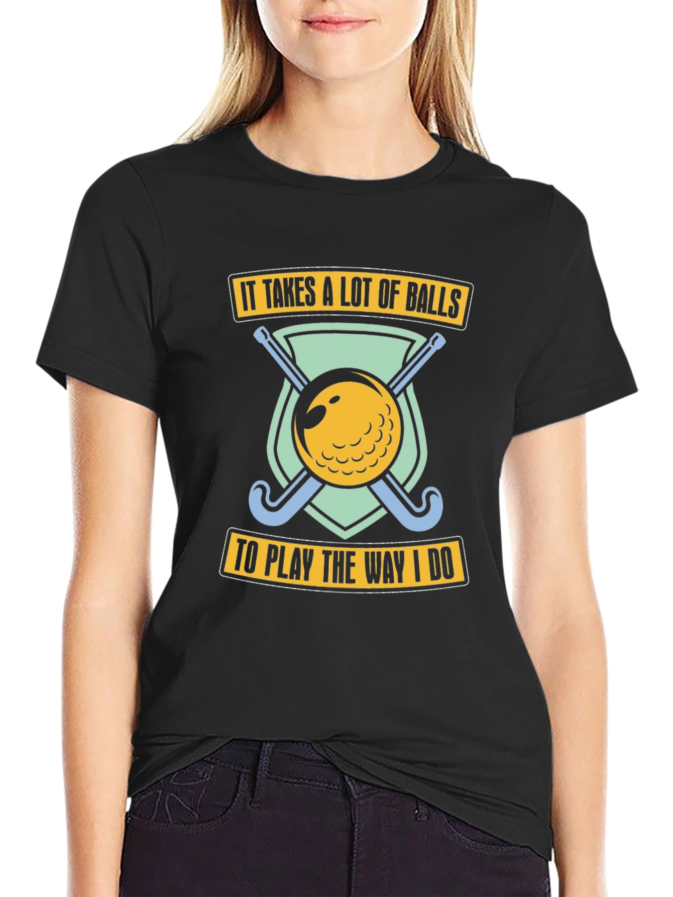 Golf Balls Humor Graphic T-Shirt