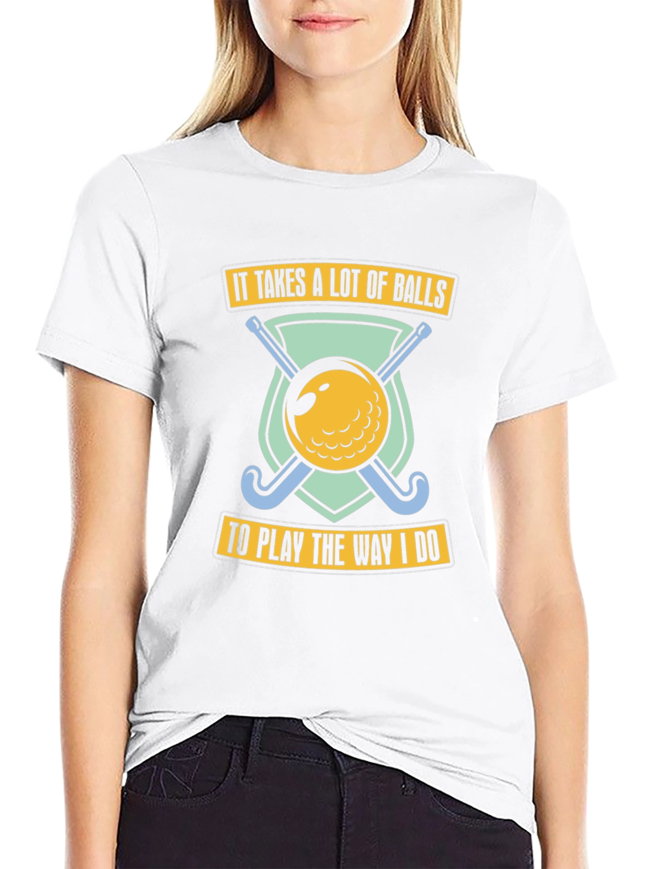 Golf Balls Humor Graphic T-Shirt