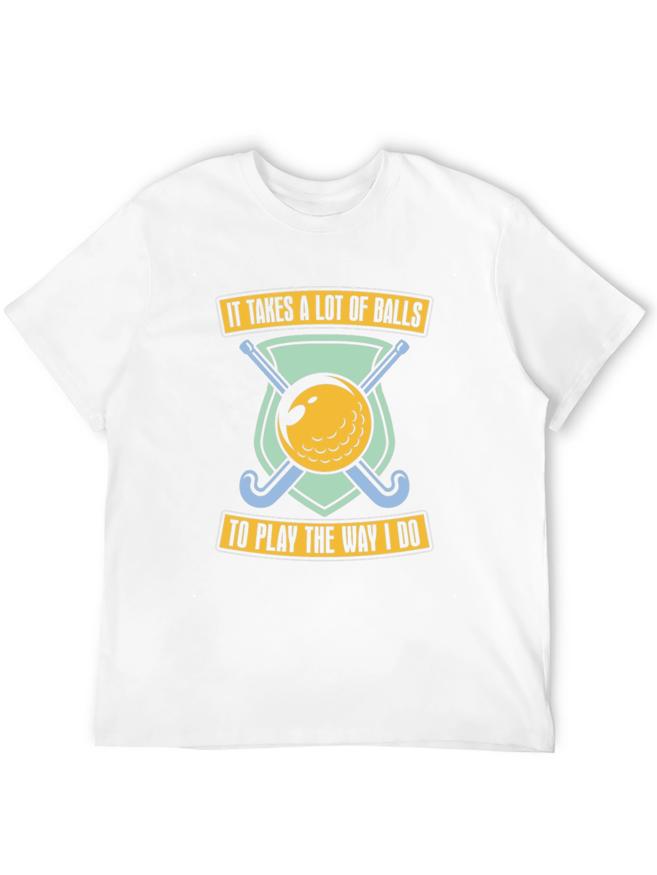 Golf Balls Humor Graphic T-Shirt