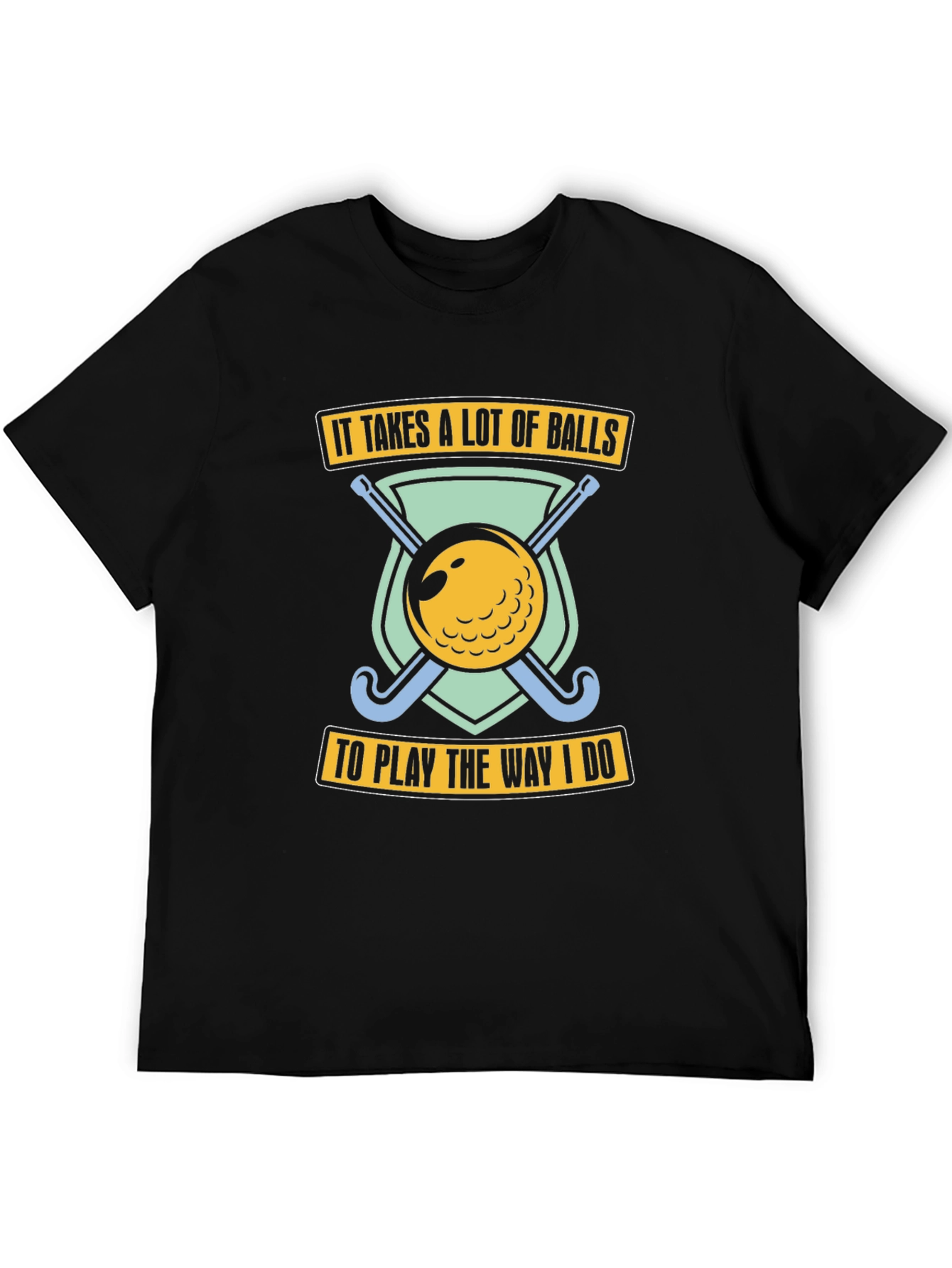 Golf Balls Humor Graphic T-Shirt