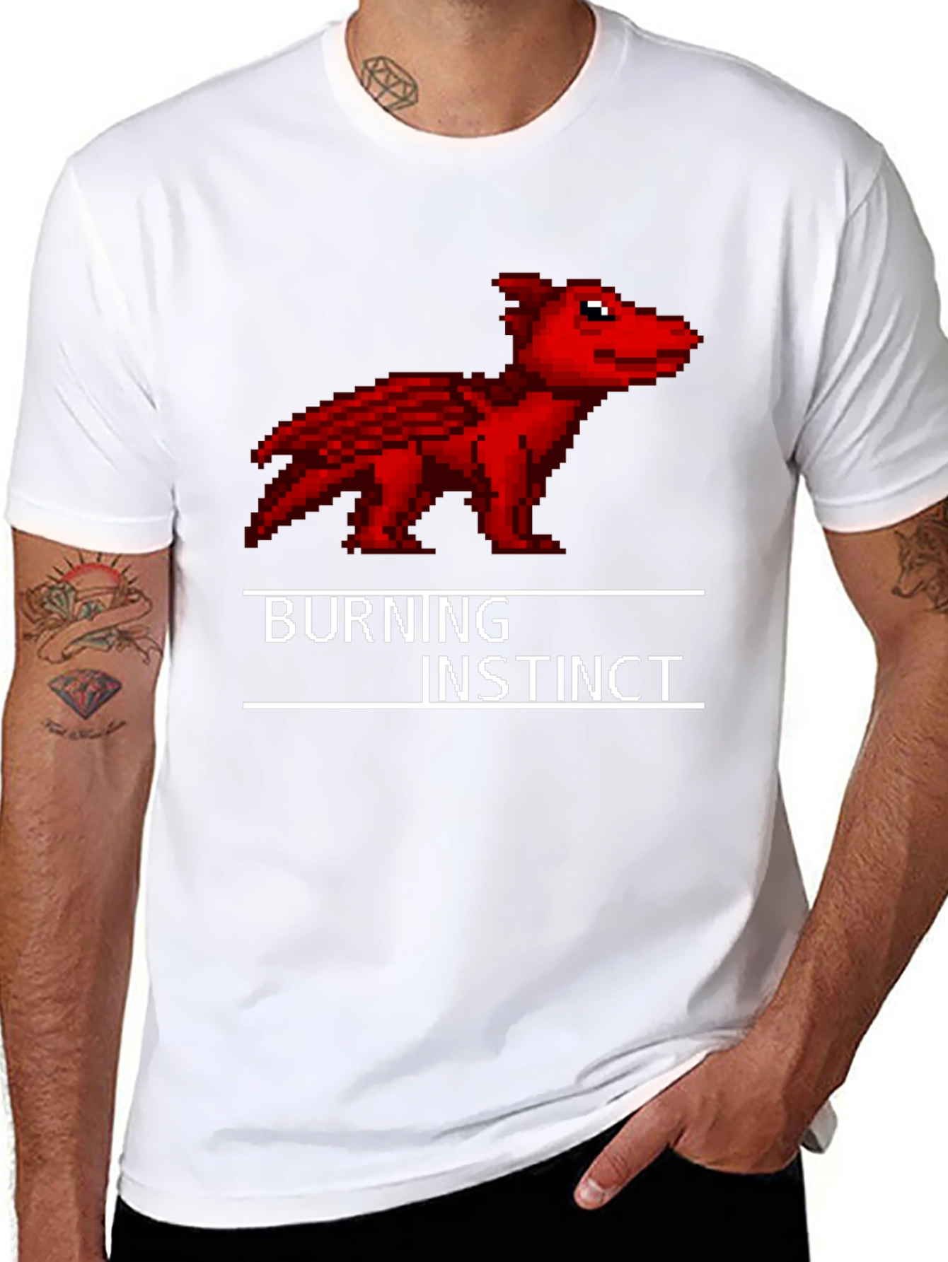 Burning Instinct Graphic T-Shirt