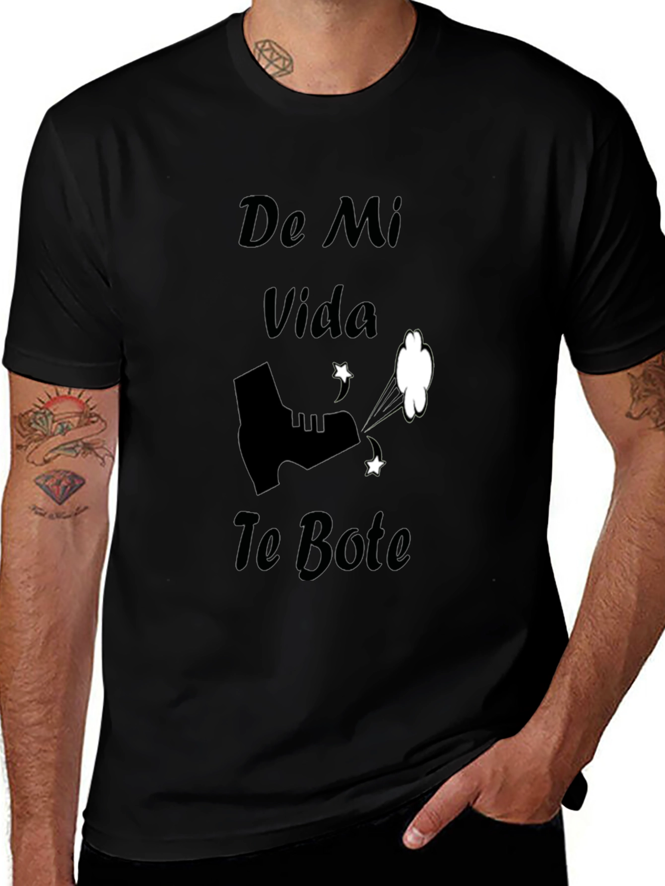 De Mi Vida Te Bote Graphic Tee