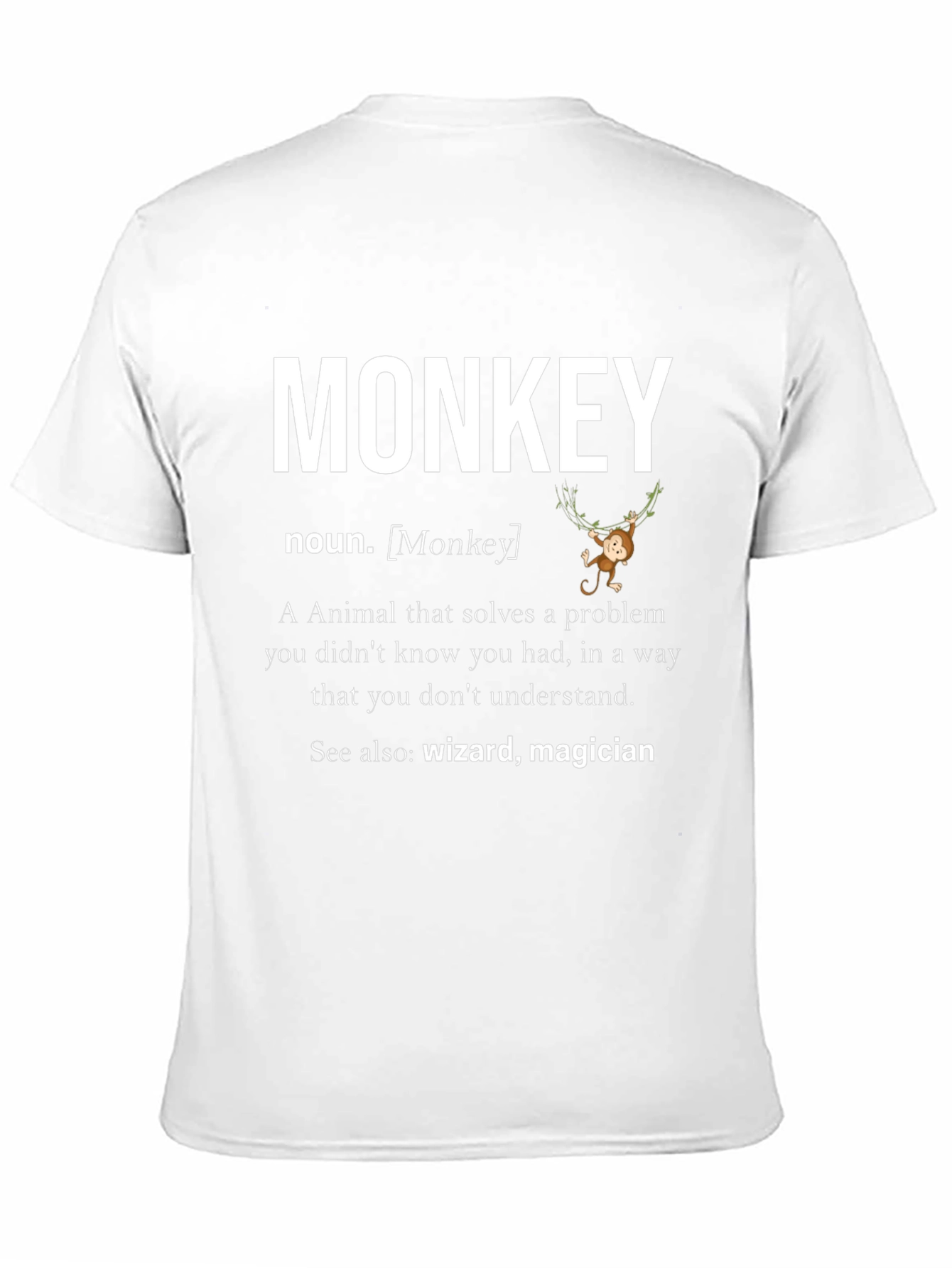 Monkey Definition Graphic T-Shirt