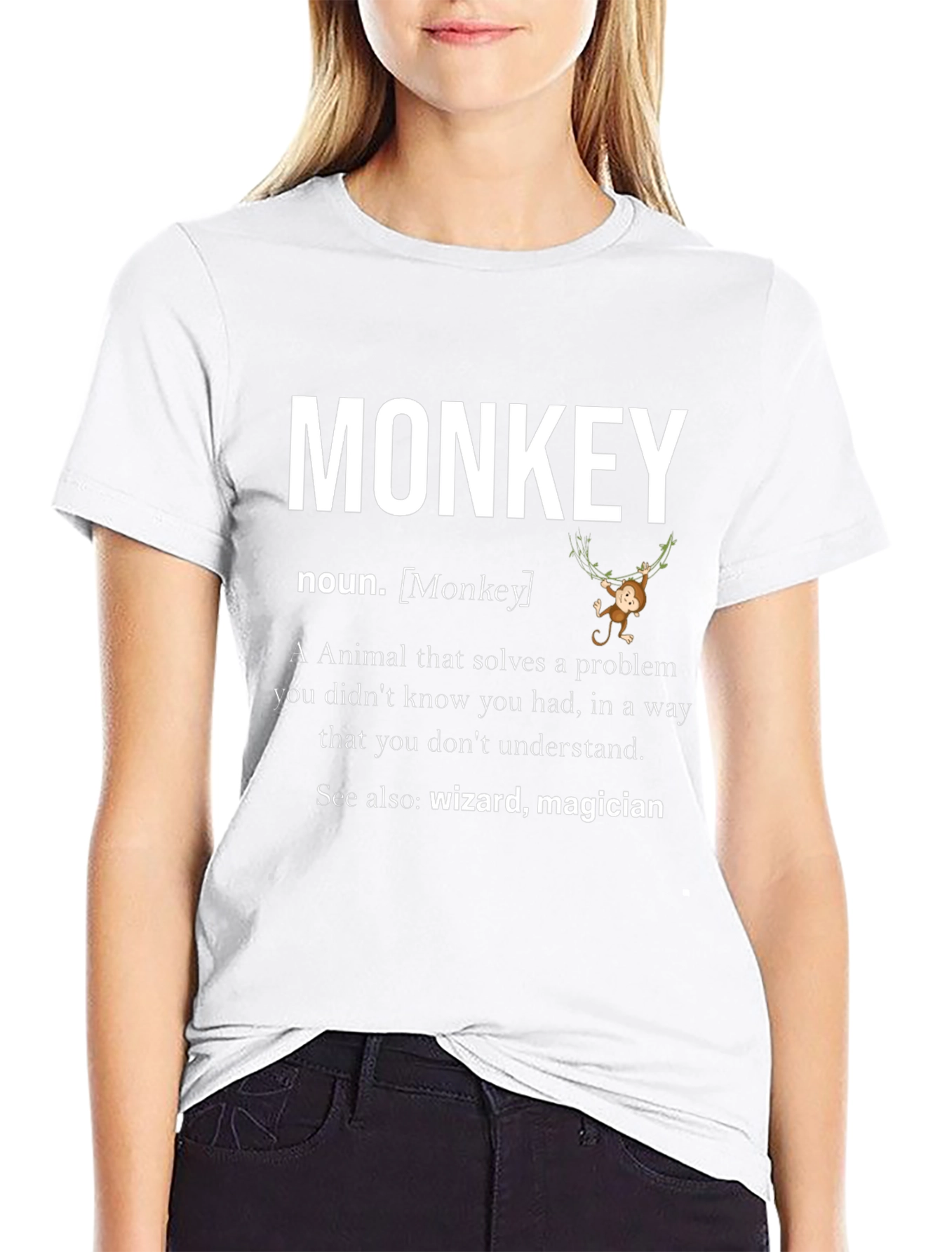 Monkey Definition Graphic T-Shirt