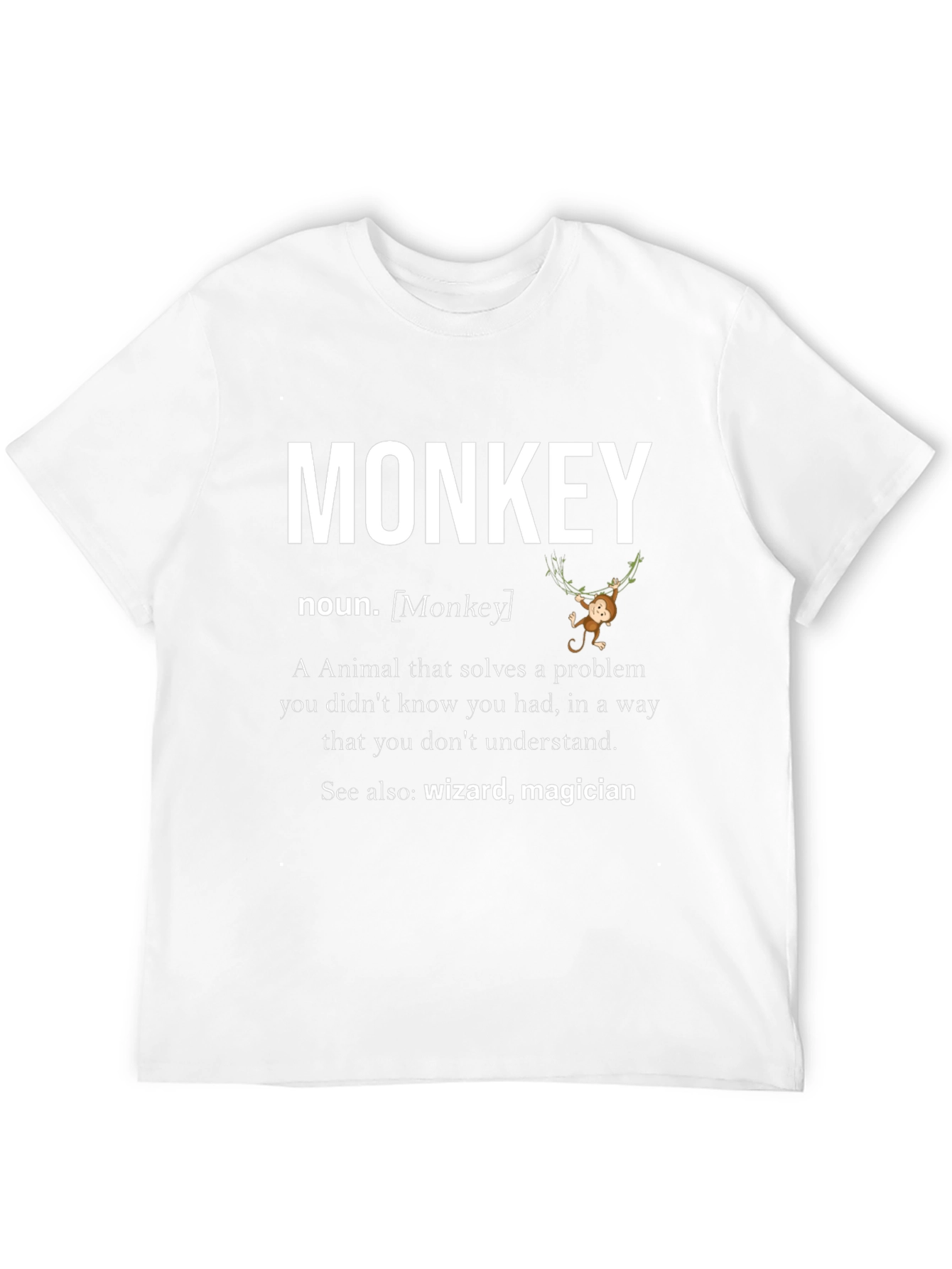 Monkey Definition Graphic T-Shirt