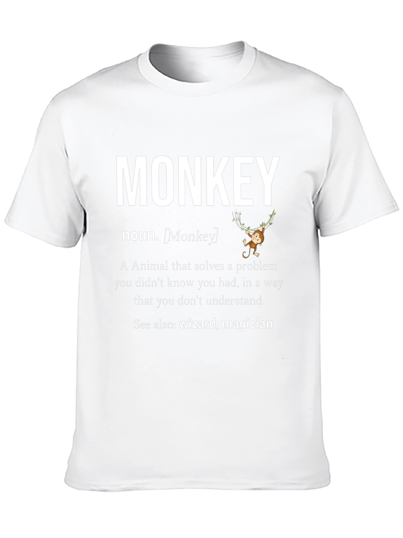 Monkey Definition Graphic T-Shirt