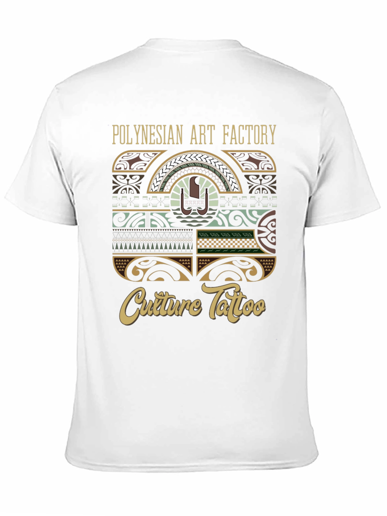 Polynesian Art Factory Culture Tattoo Graphic T-Shirt