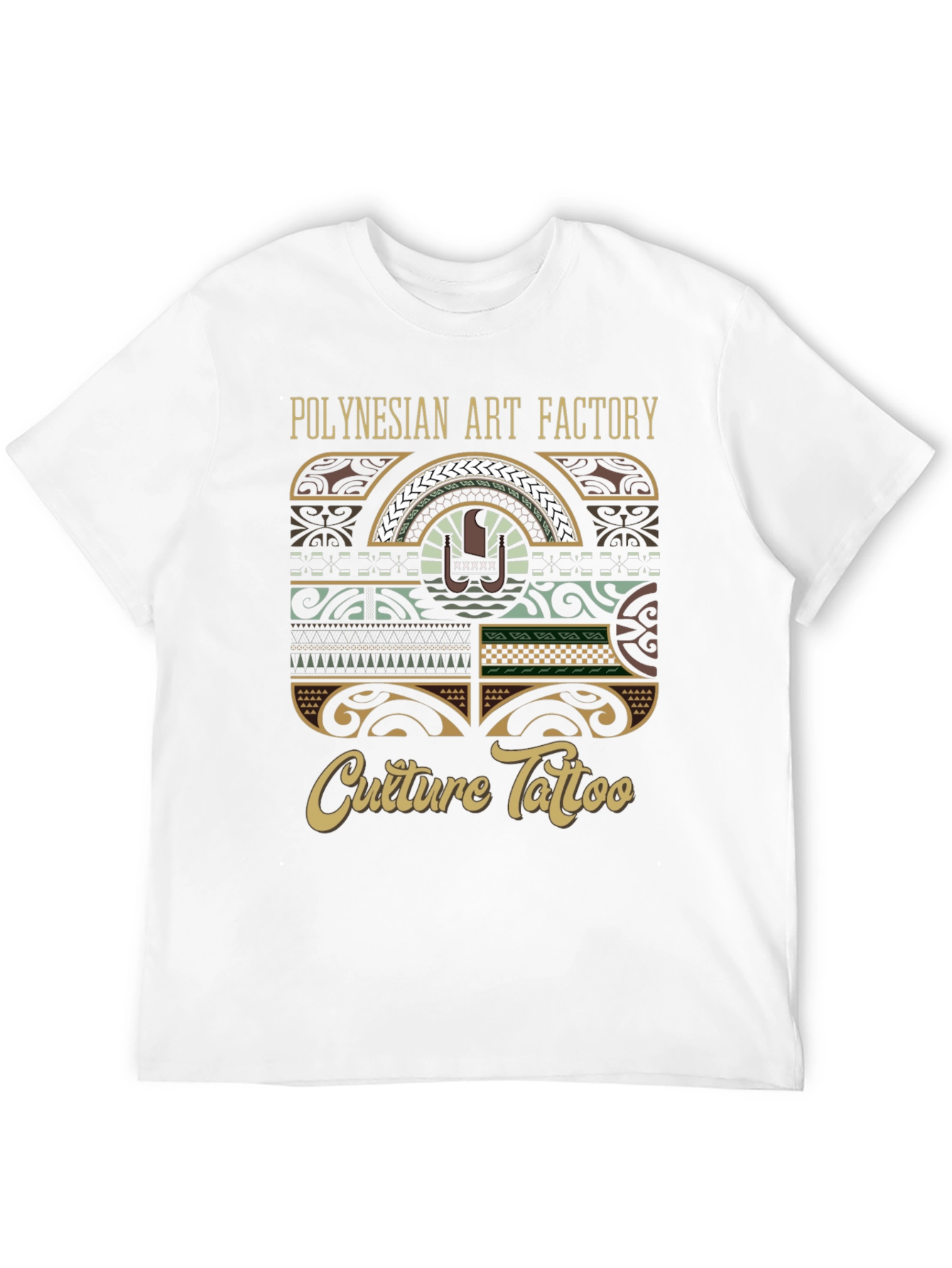 Polynesian Art Factory Culture Tattoo Graphic T-Shirt