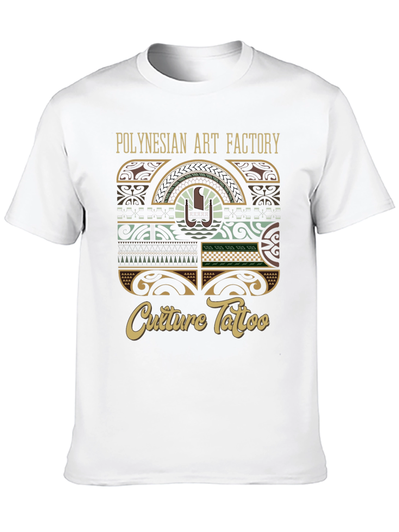 Polynesian Art Factory Culture Tattoo Graphic T-Shirt