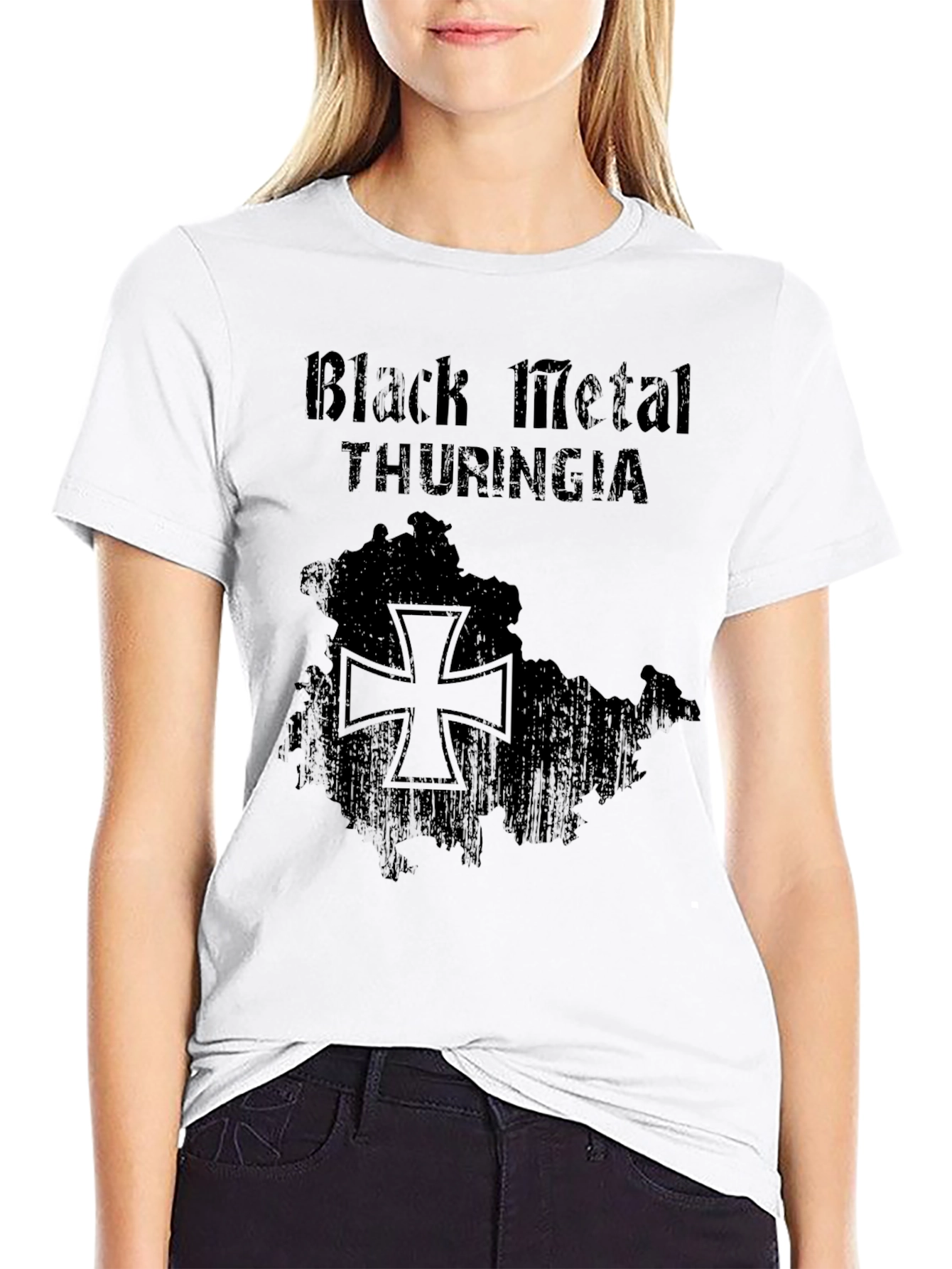 Black Metal Thuringia Graphic T-Shirt