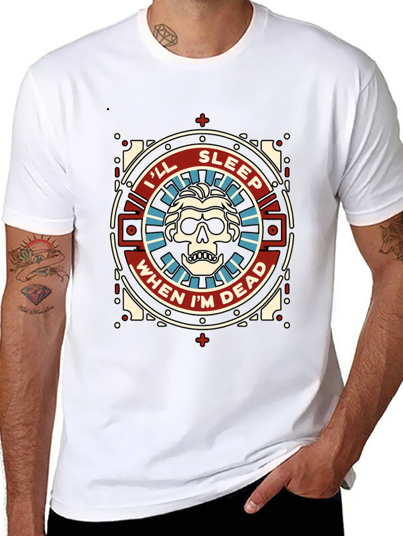 Ill Sleep When Im Dead Graphic T-Shirt
