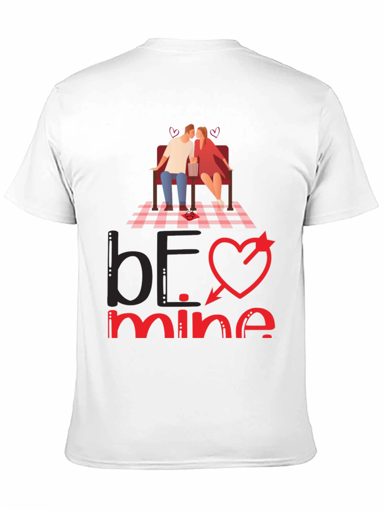 Be Mine Graphic T-Shirt - Romantic Valentines Day