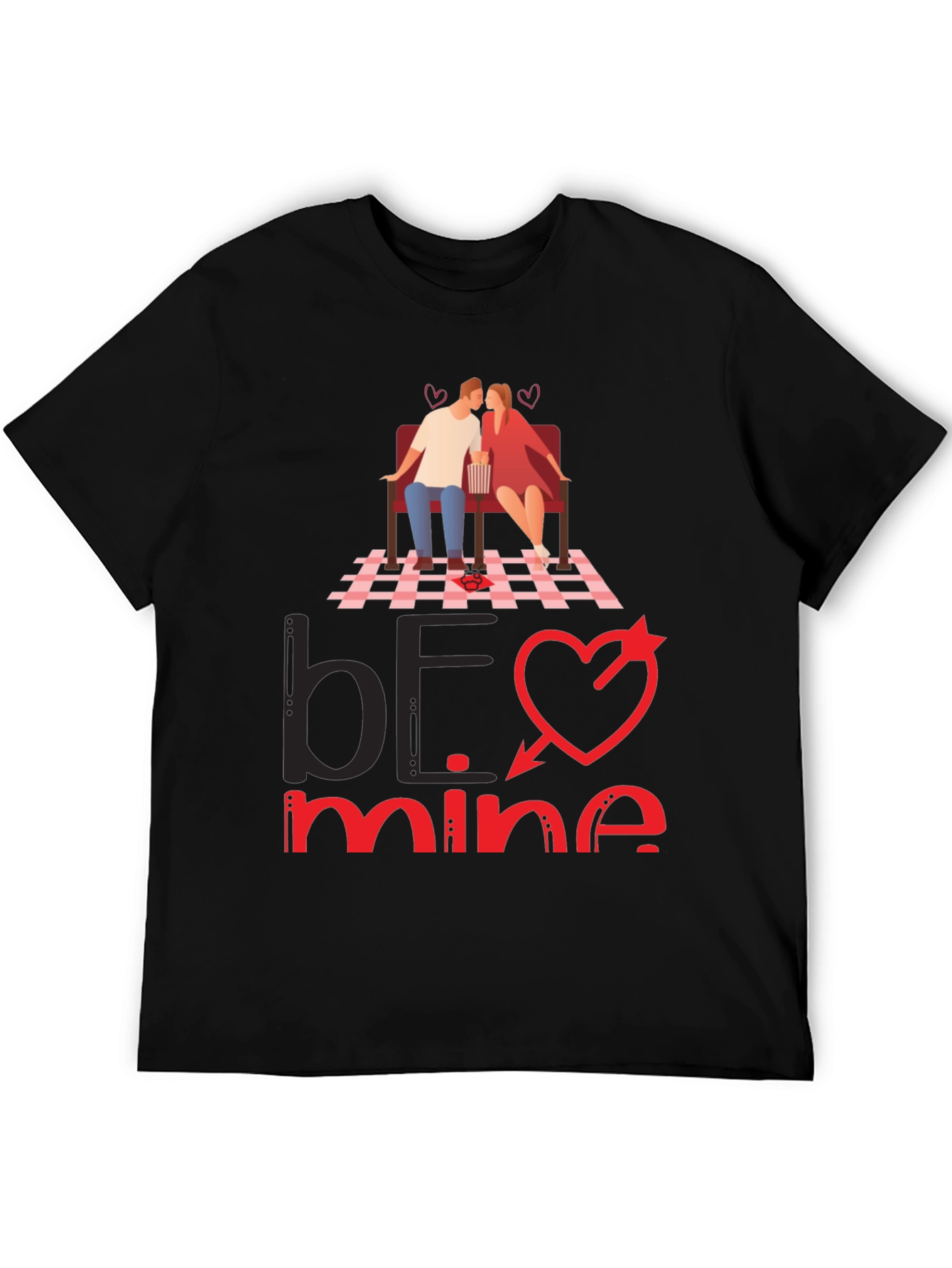 Be Mine Graphic T-Shirt - Romantic Valentines Day