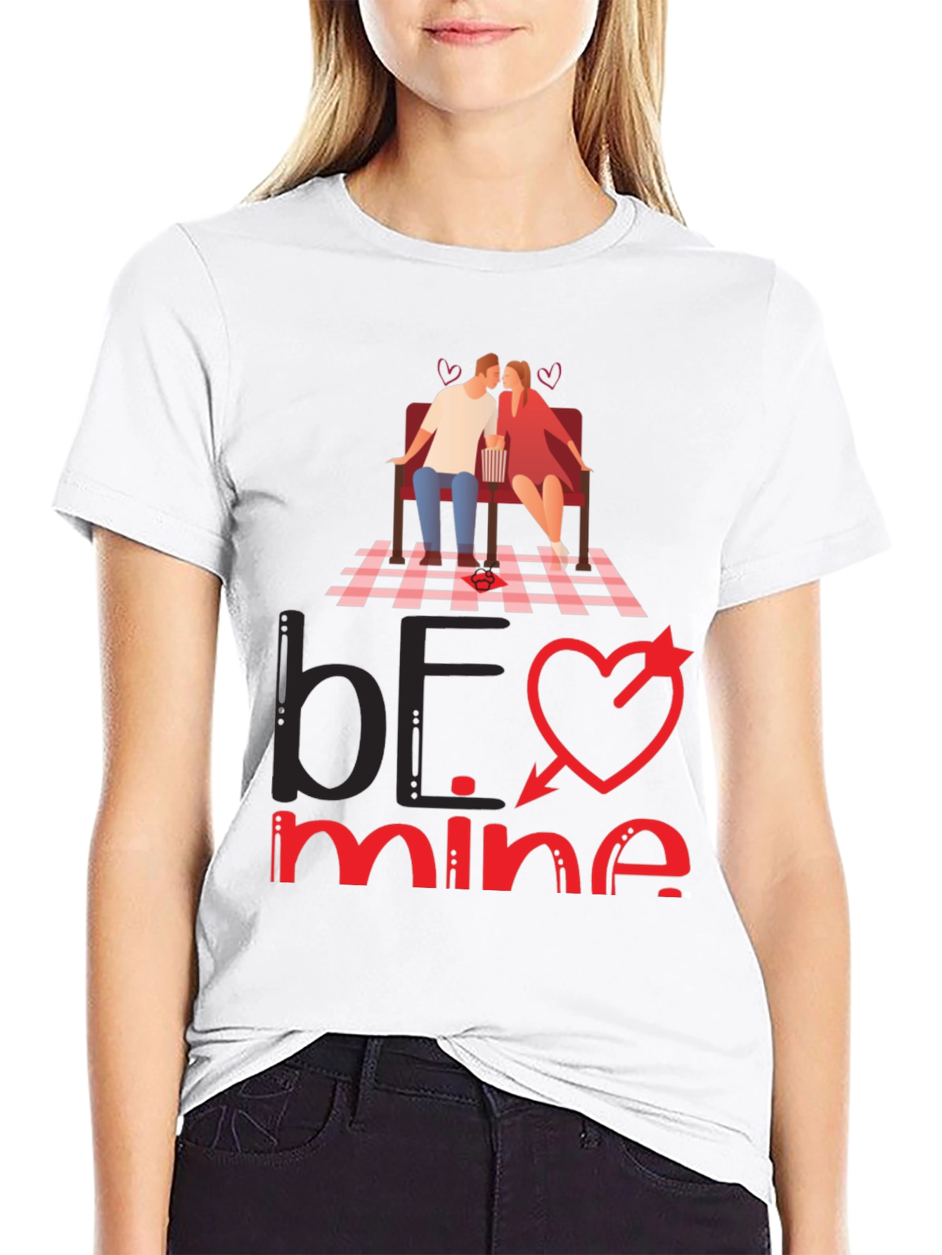 Be Mine Graphic T-Shirt - Romantic Valentines Day