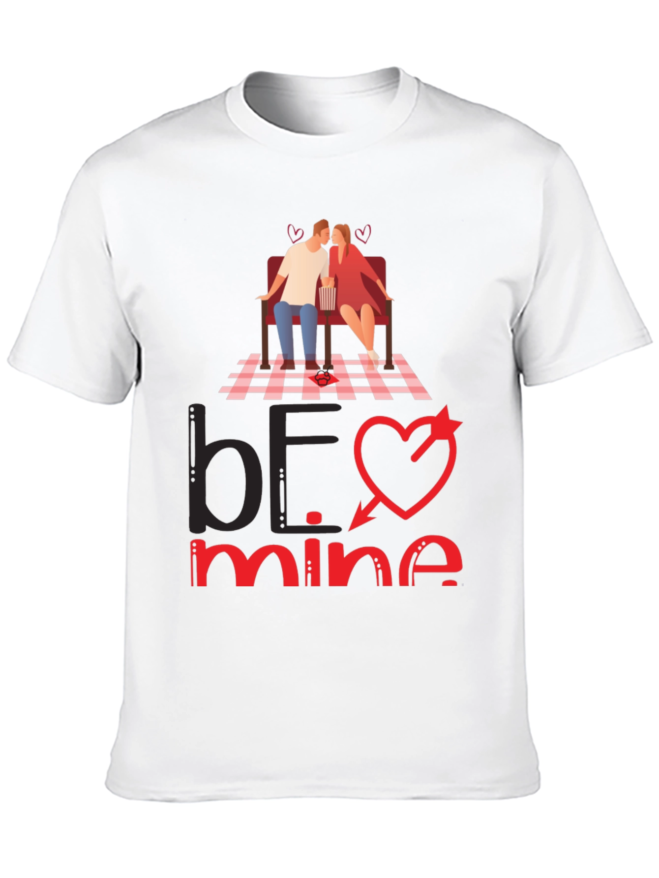 Be Mine Graphic T-Shirt - Romantic Valentines Day