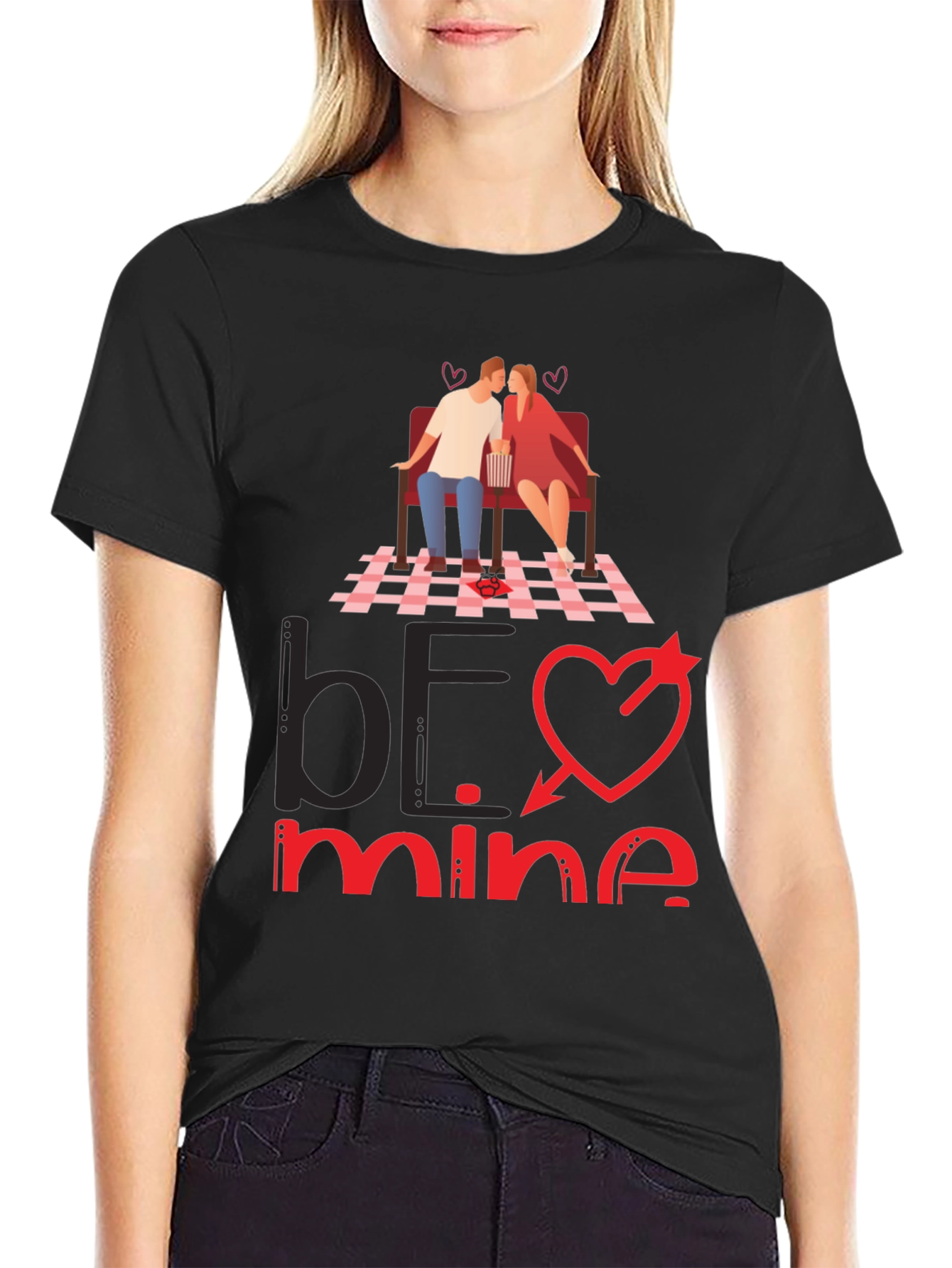 Be Mine Graphic T-Shirt - Romantic Valentines Day