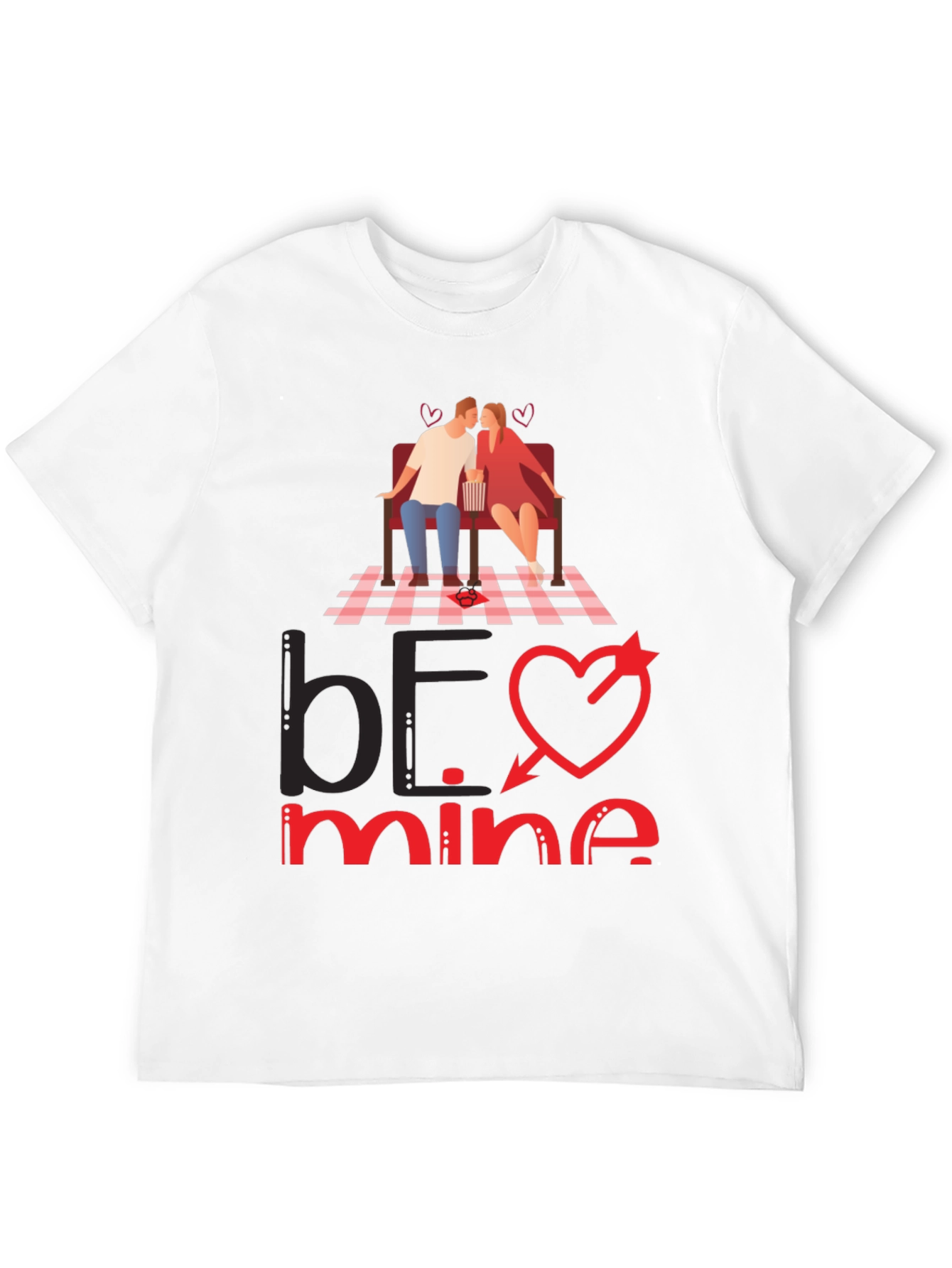 Be Mine Graphic T-Shirt - Romantic Valentines Day