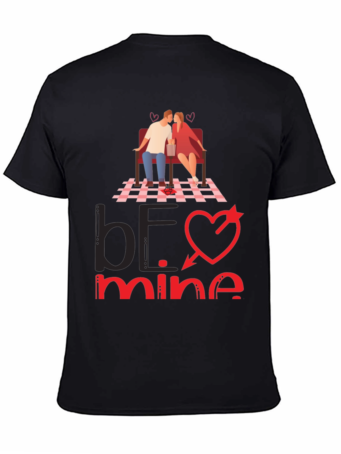 Be Mine Graphic T-Shirt - Romantic Valentines Day