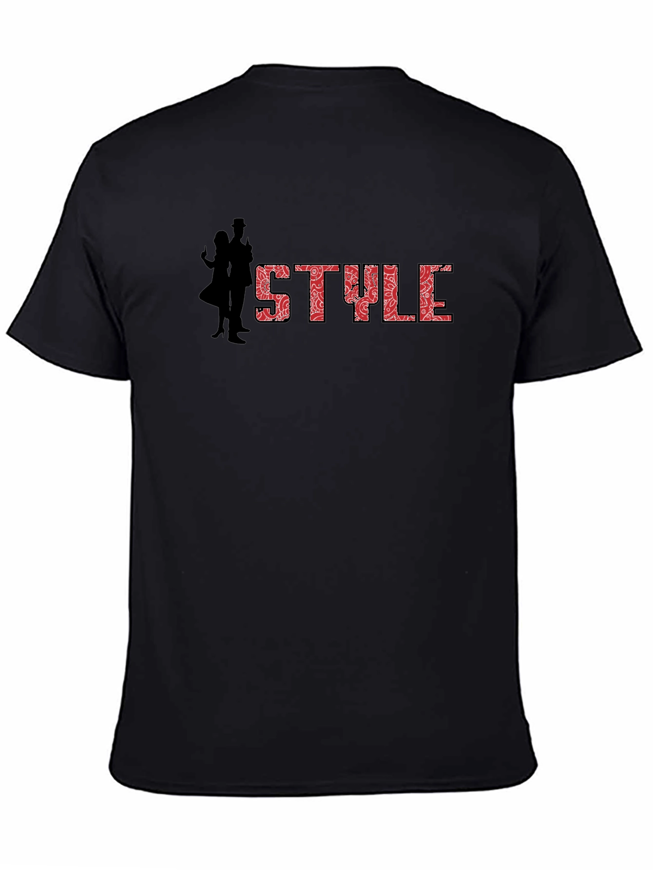 Stylish Black Graphic Tee - STYLE Design
