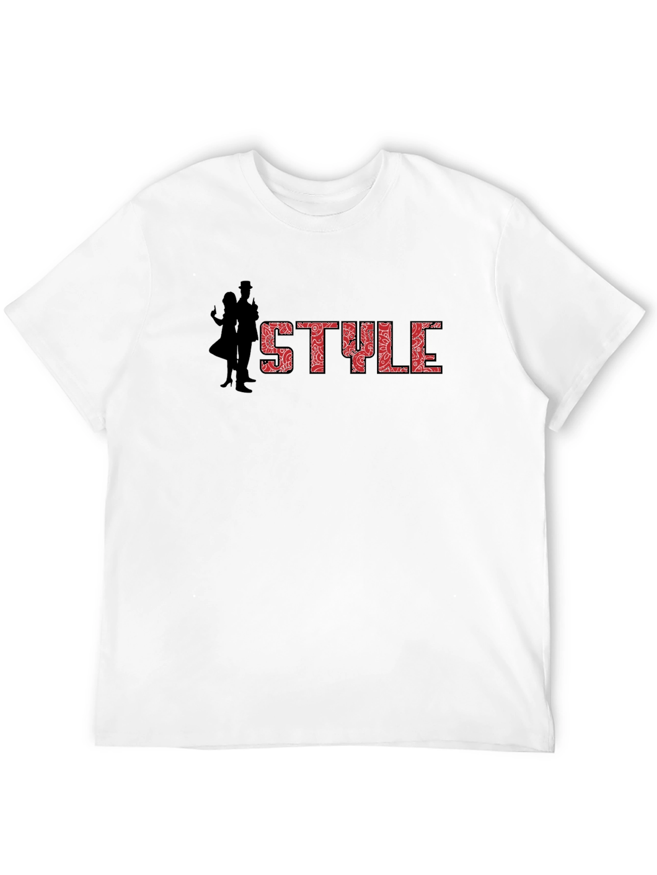 Stylish Black Graphic Tee - STYLE Design