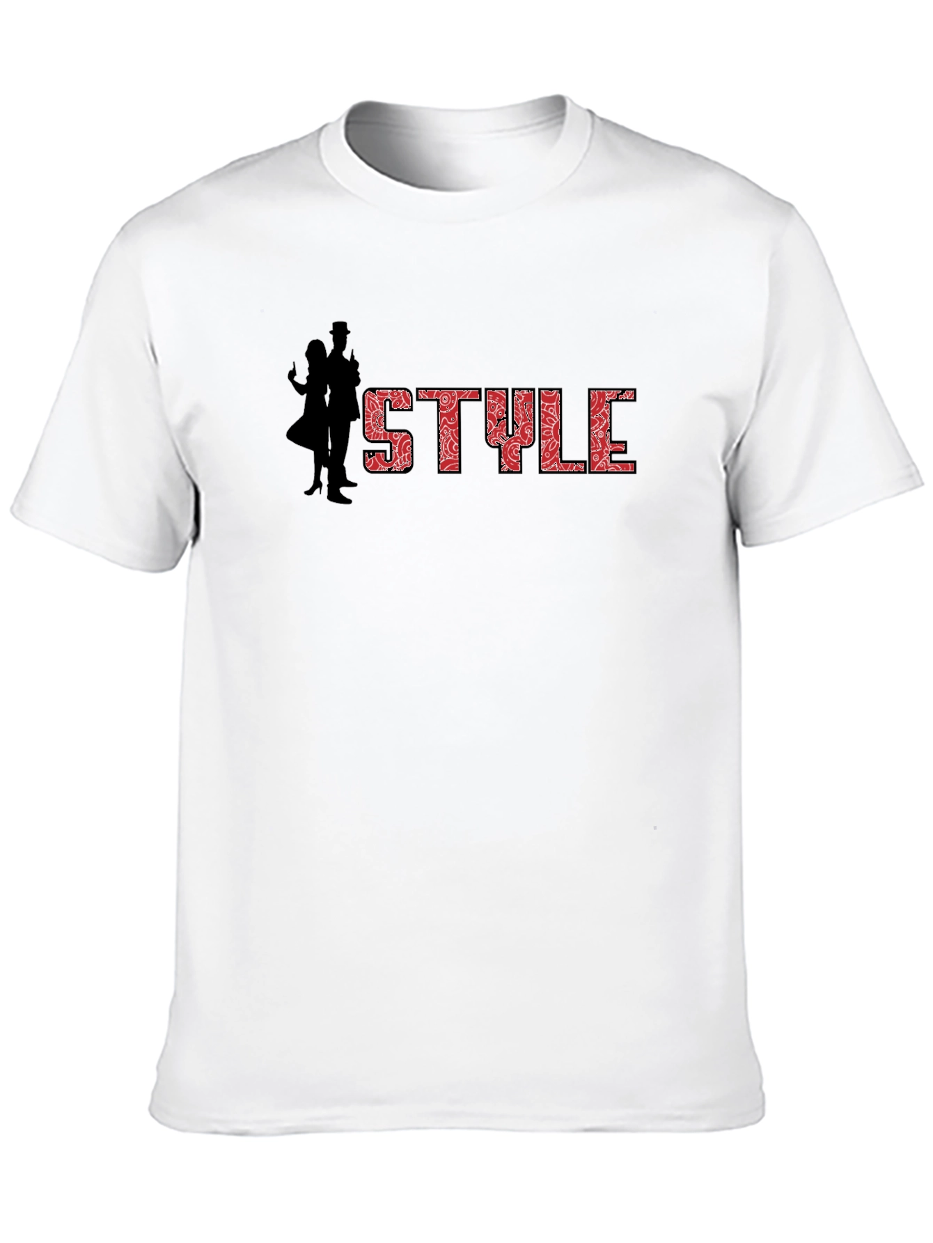 Stylish Black Graphic Tee - STYLE Design
